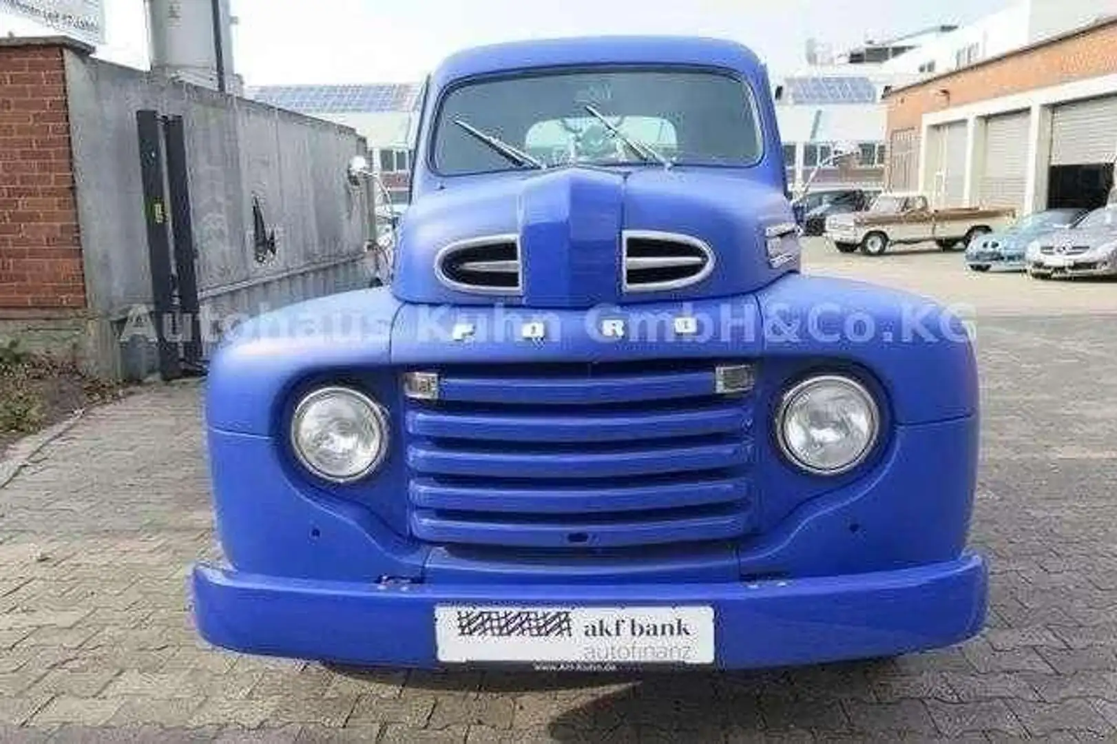 Ford F2 Pritche H-Kennz. 1950 V8 Flathead Vollrestaur Albastru - 2
