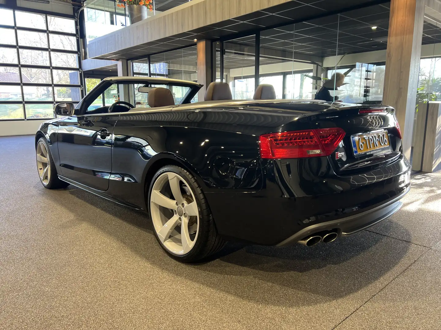 Audi S5 Cabriolet 3.0 TFSI S5 quattro Pro Line Bruin Leder Negru - 2