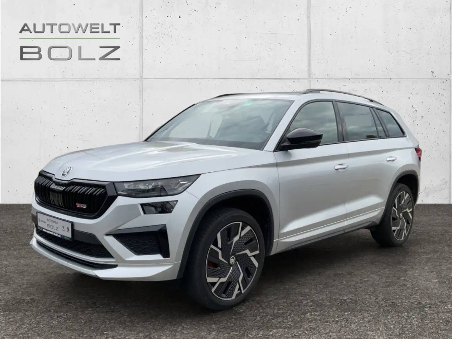 Skoda Kodiaq 4x4 RS 2.0 TSI AHK Navi Kamera DigiCock Memory Sit Argent - 1