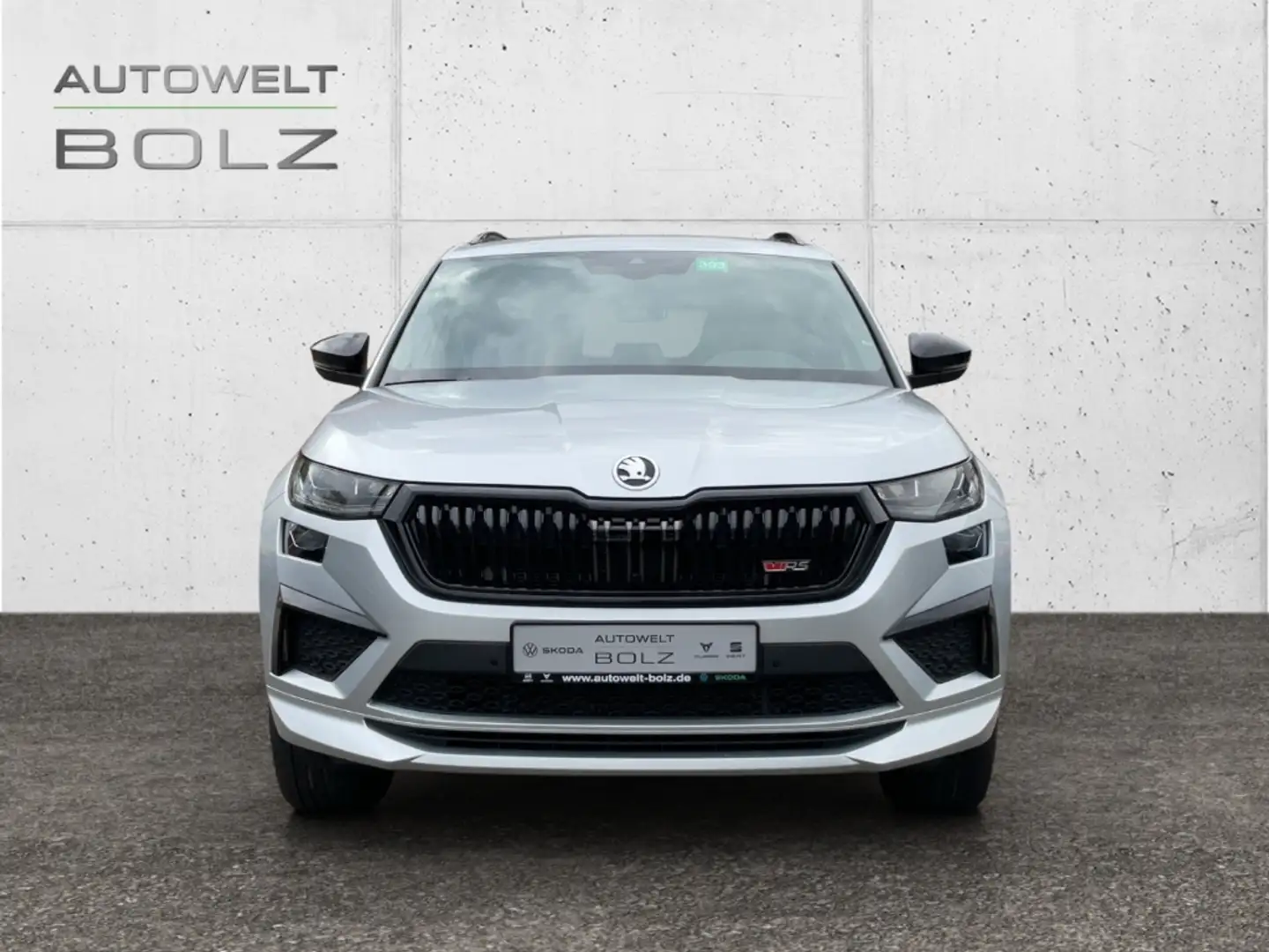 Skoda Kodiaq 4x4 RS 2.0 TSI AHK Navi Kamera DigiCock Memory Sit Argent - 2