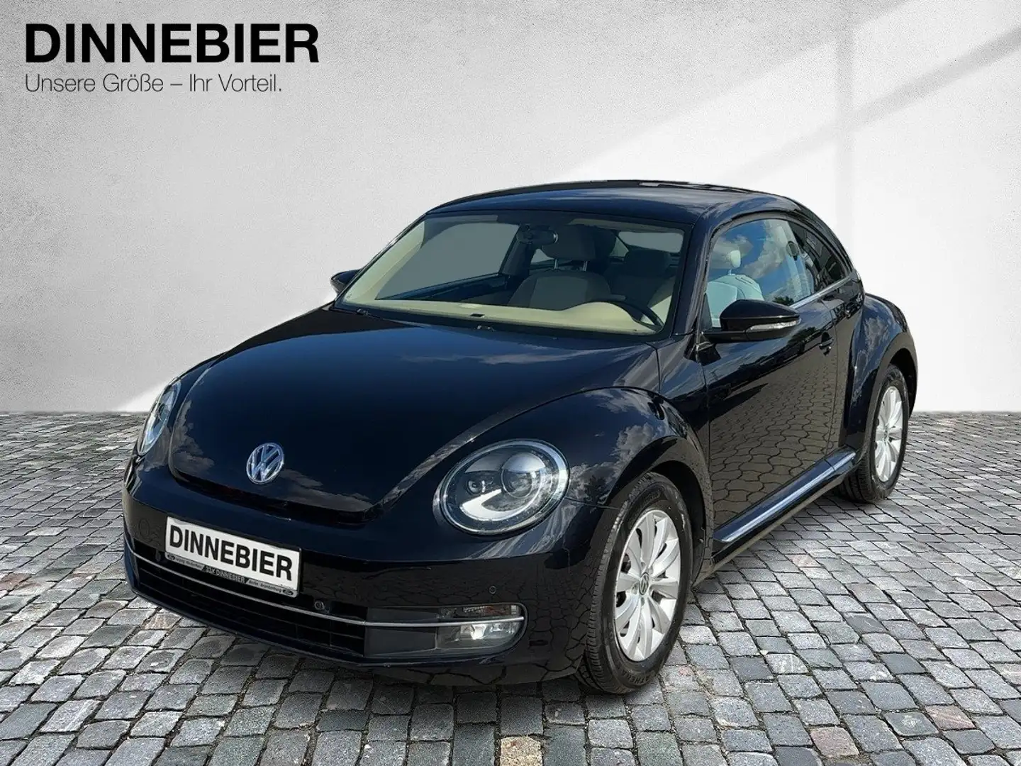 Volkswagen Beetle 1.2 TSI Design Bi-Xenon+PDC+SHZ+Klima Schwarz - 2