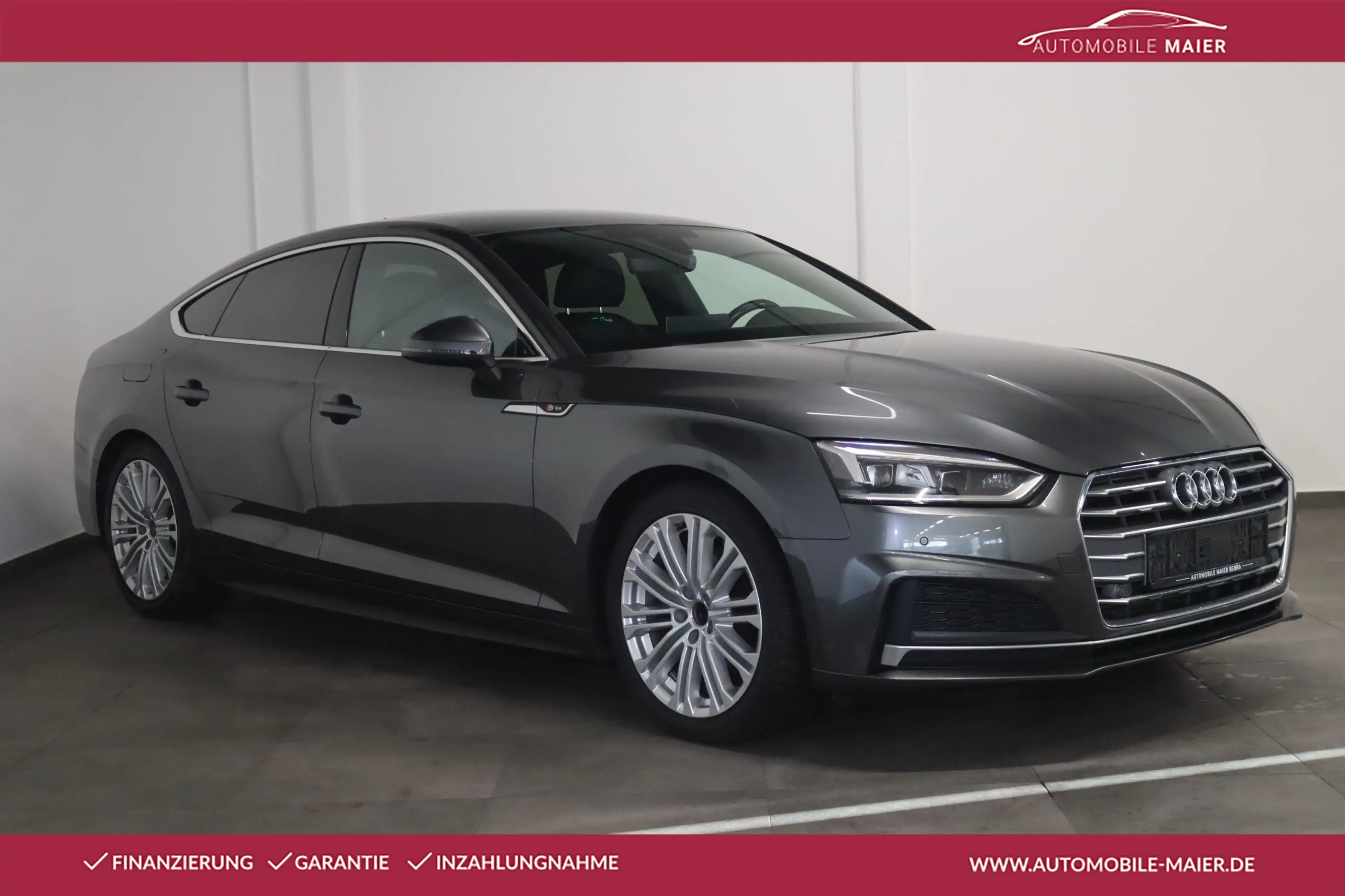 Audi A5 2.0 TFSI SB S line Plus-Virtual-Navi-LED-SHZ-
