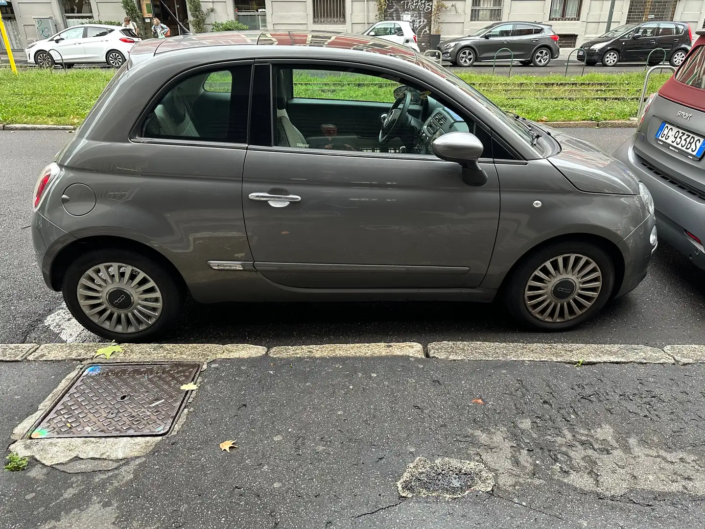 Fiat 500 500 III 0.9 t.air t. Lounge 85cv Argent - 2