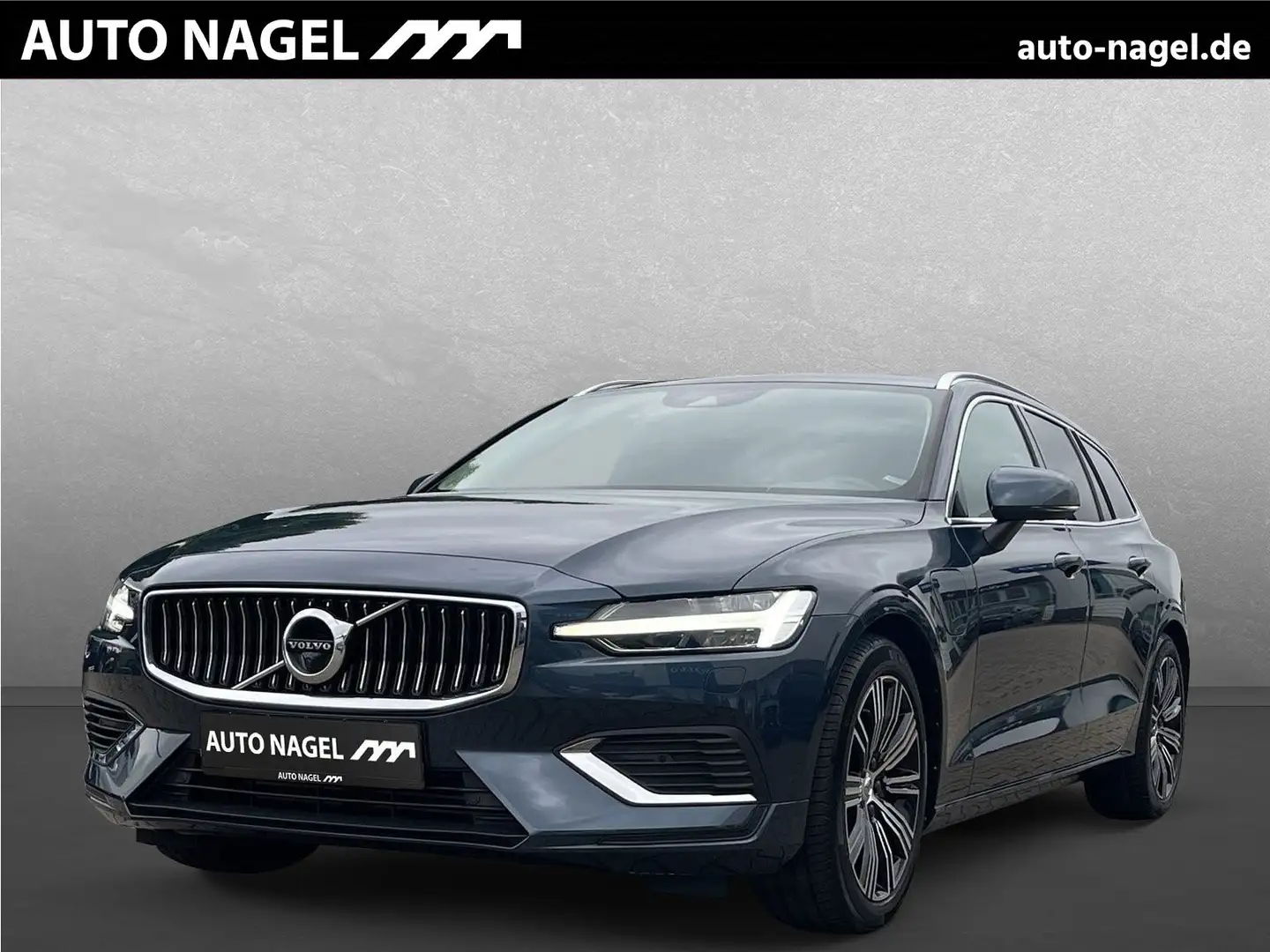 Volvo V60 T6 AWD Recharge + 360 Grad Kam.+AHK Modrá - 1
