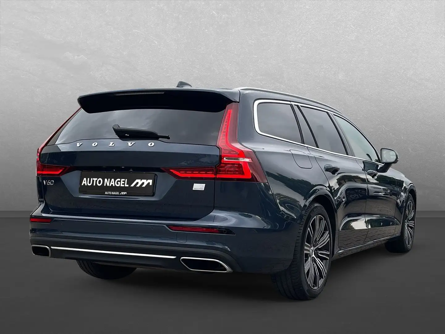 Volvo V60 T6 AWD Recharge + 360 Grad Kam.+AHK Modrá - 2