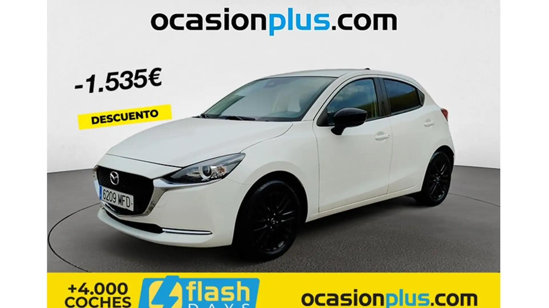 Mazda 2 1.5 Skyactiv-g Black Tech Edition 55kW Blanco - 1