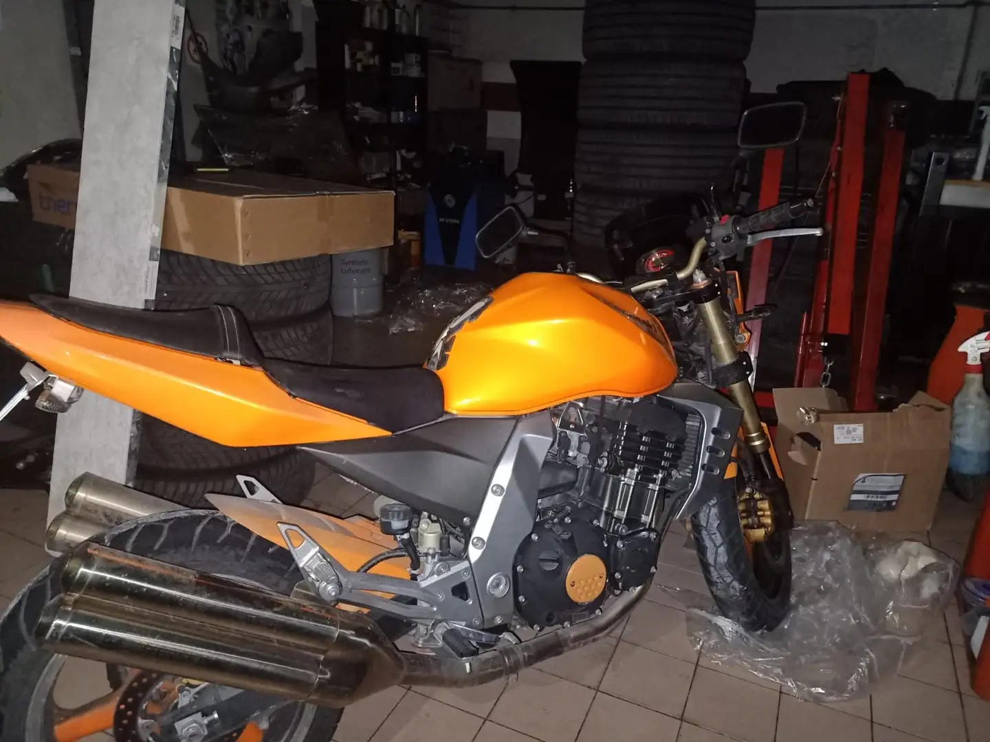 Kawasaki Z 1000 heavy industries ltd zrt00a Portocaliu - 2