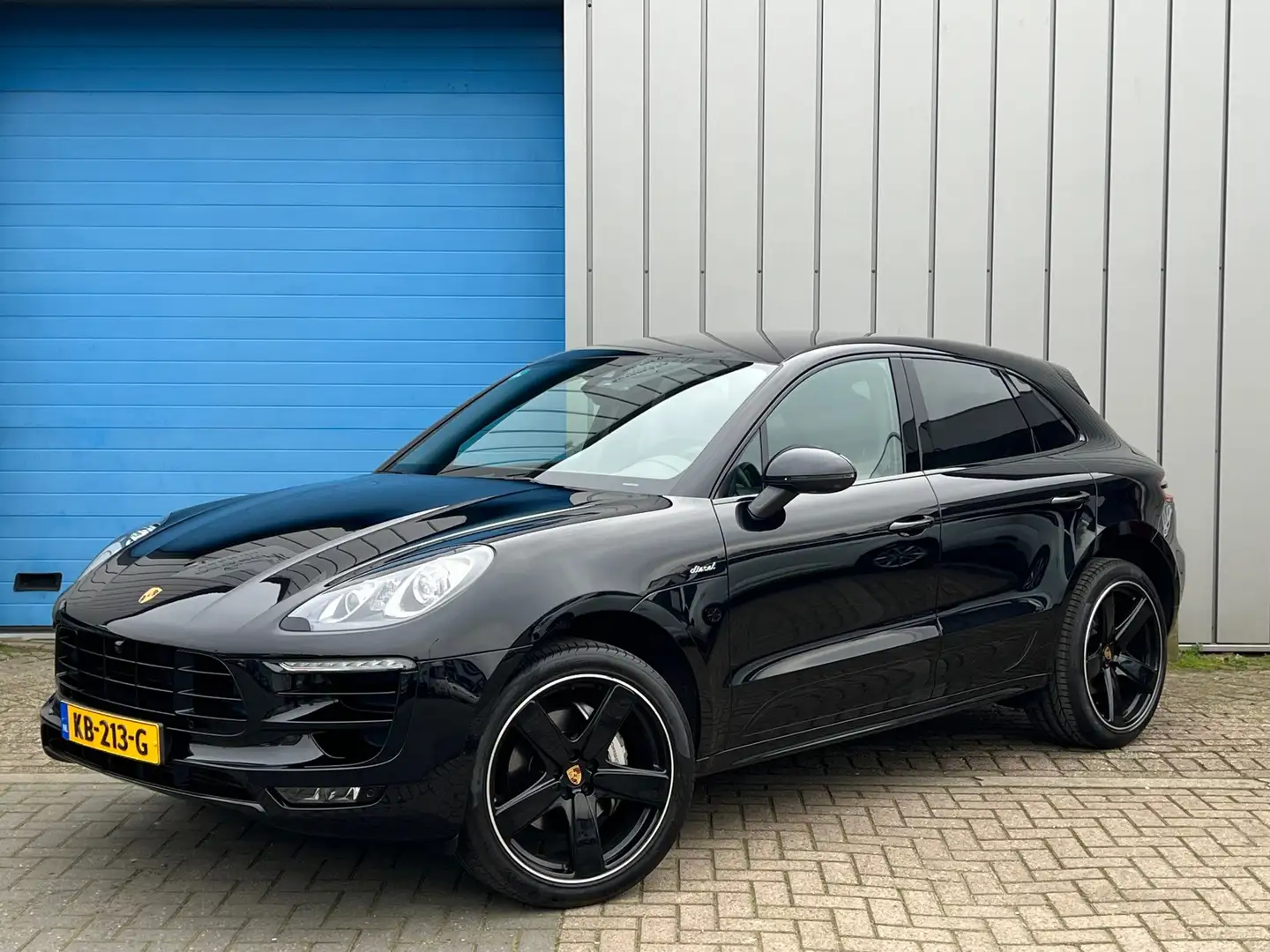 Porsche Macan 3.0 D S/1e Eigenaar/Luchtvering/360* Cam/Navi/21 I Zwart - 1