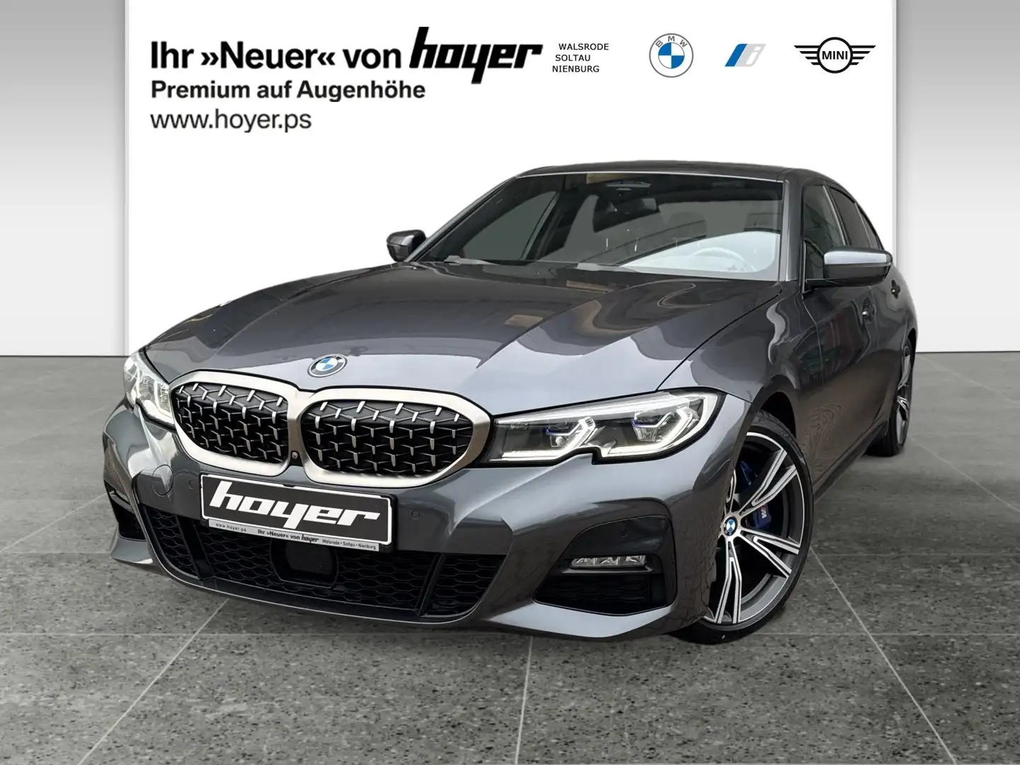 BMW 330 d Limousine Head-Up DAB WLAN Standhzg. RFK Grau - 1