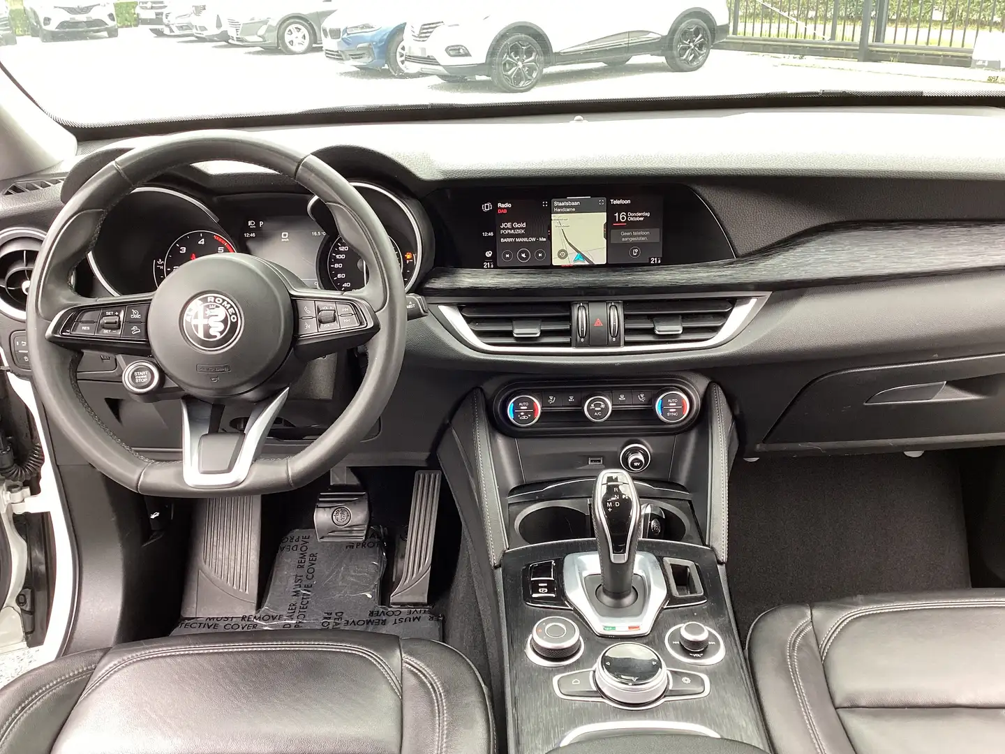 Alfa Romeo Stelvio 2.2jTD/1steEig/94000km/Leder/Trekhaak/Carplay/Cam Wit - 2