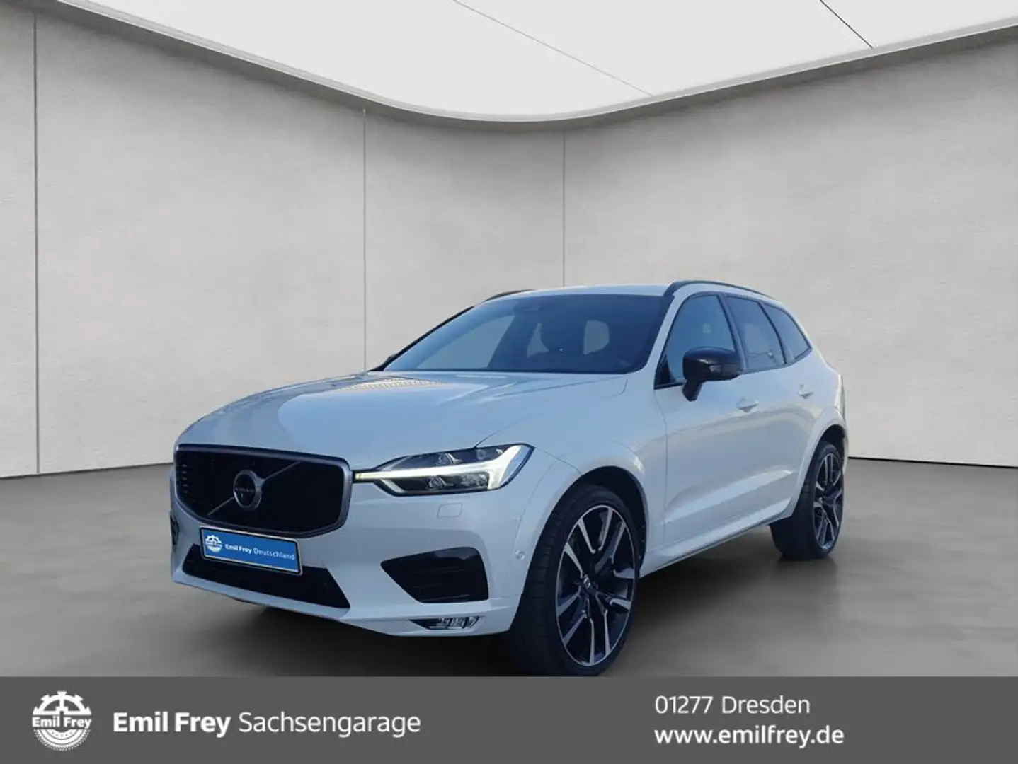 Volvo XC60 XC60 B5 D AWD Geartronic RDesign Blanc - 1