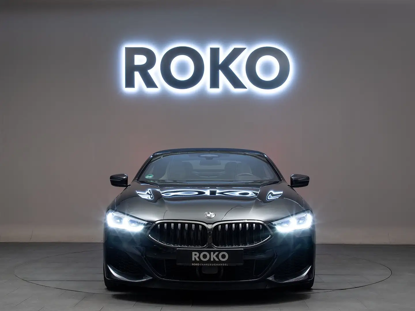 BMW M850 i xD Merino 360°SoftCl.B&W Laser HuD Sitzlüf Schwarz - 2