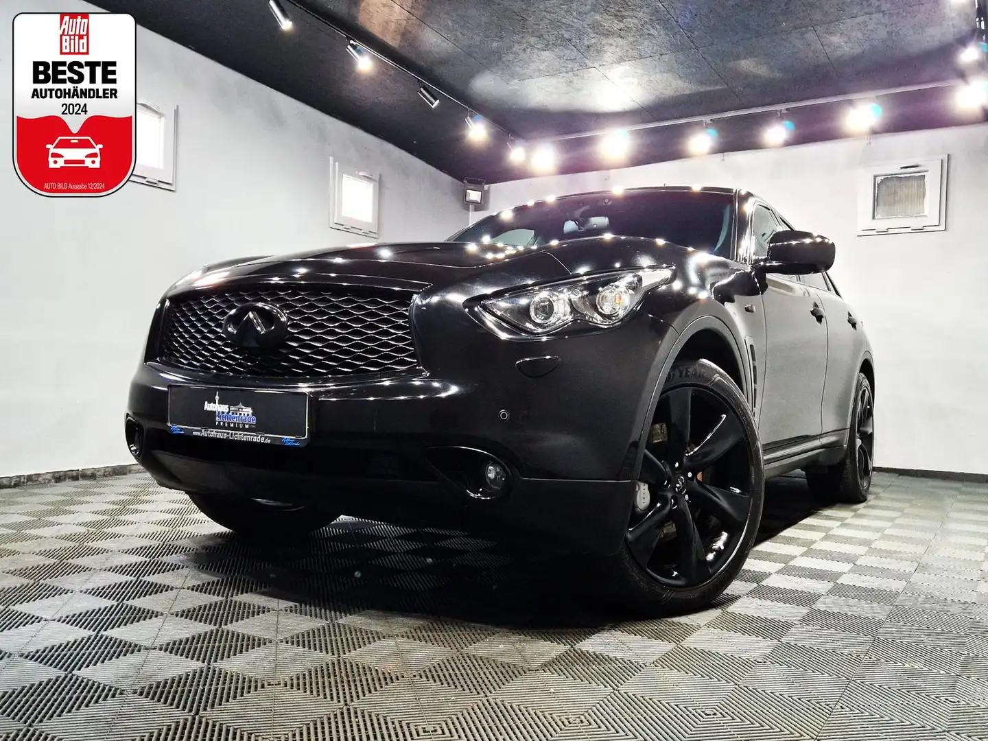 Infiniti QX70 S 5.0 V8 Premium|AUTOM|LEDER|PANO|LED|21 ZOLL| Schwarz - 1