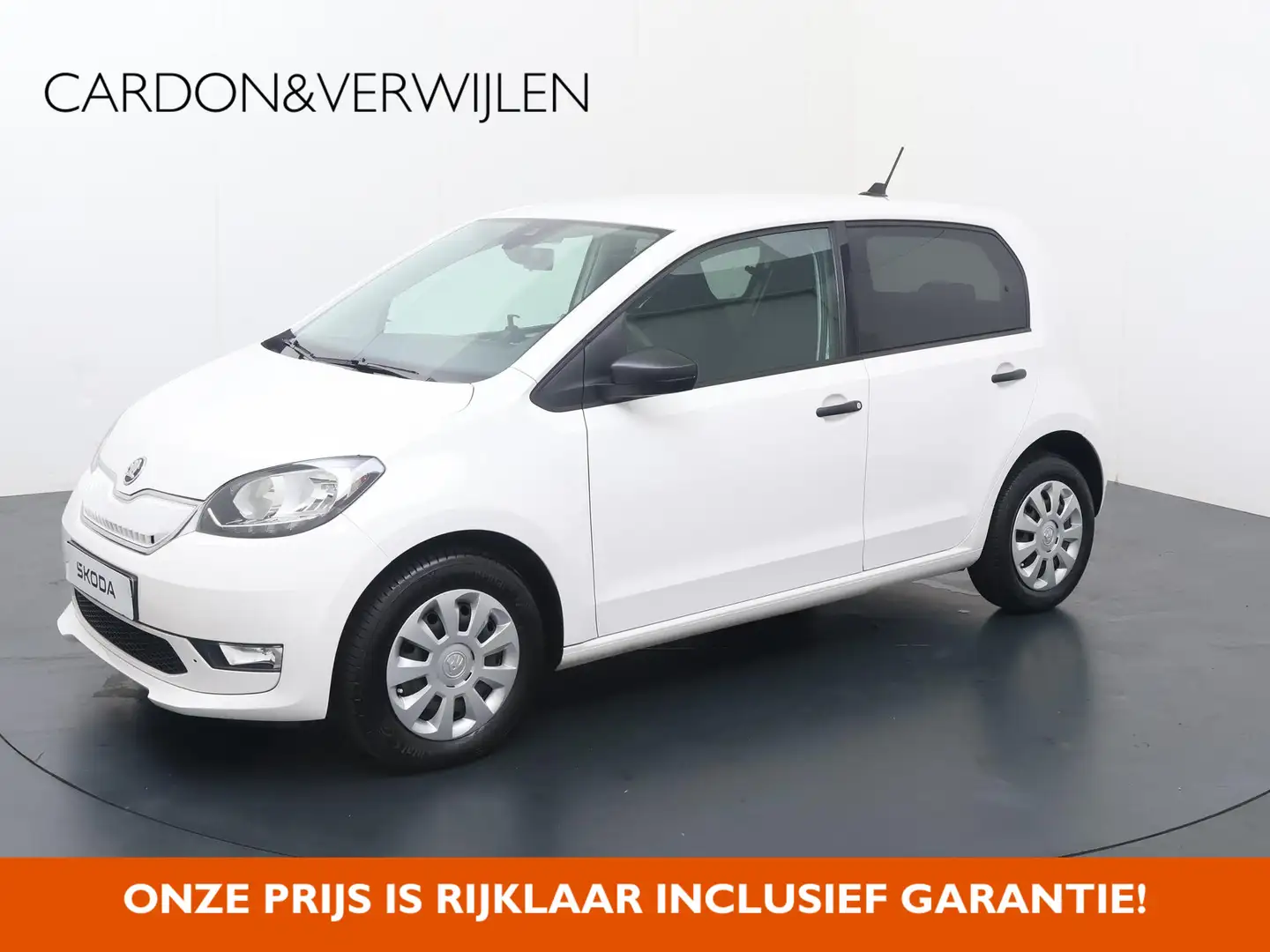 Skoda Citigo e-iV EV Ambition | 83 PK | Automaat | SoH 88% | Wit - 1