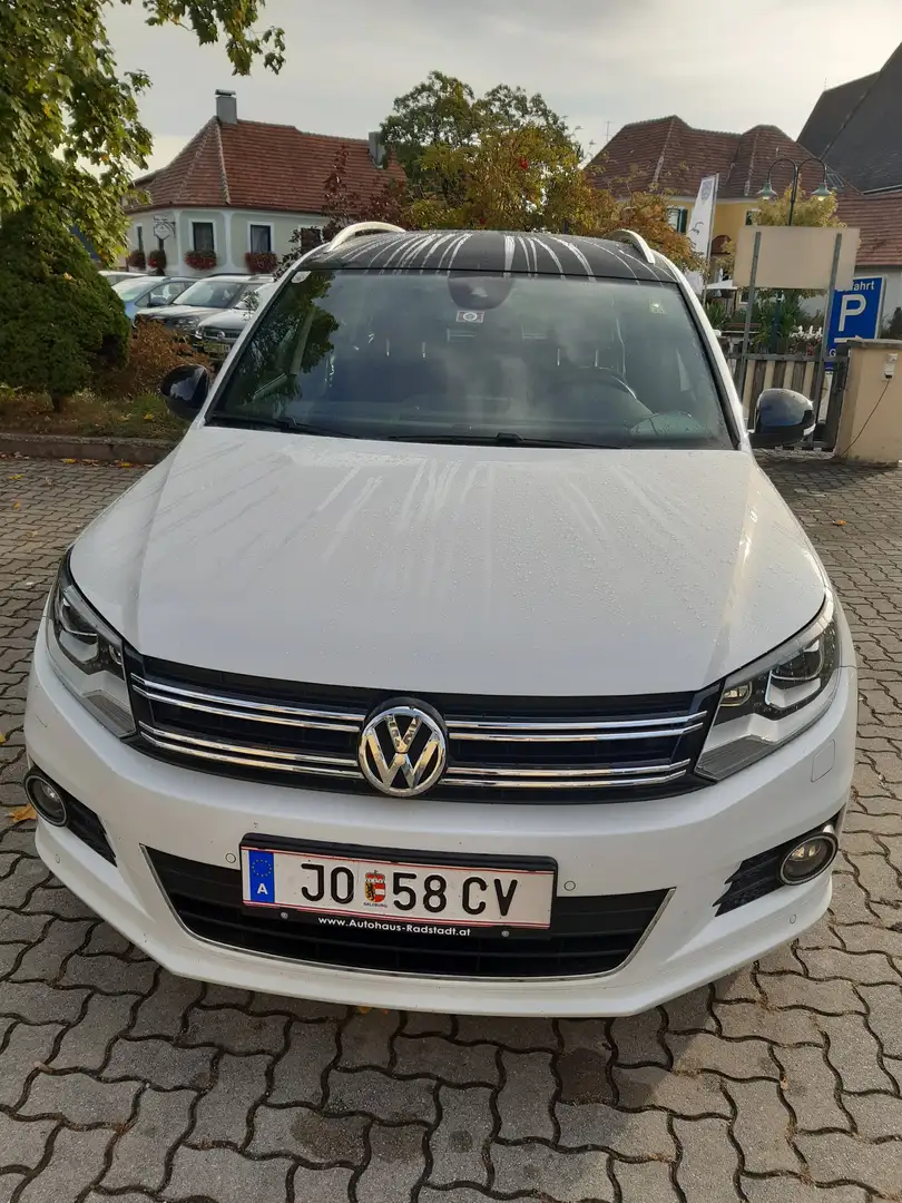 Volkswagen Tiguan Tiguan 2,0 TDI BMT 4Motion Sport DSG Sport Weiß - 2