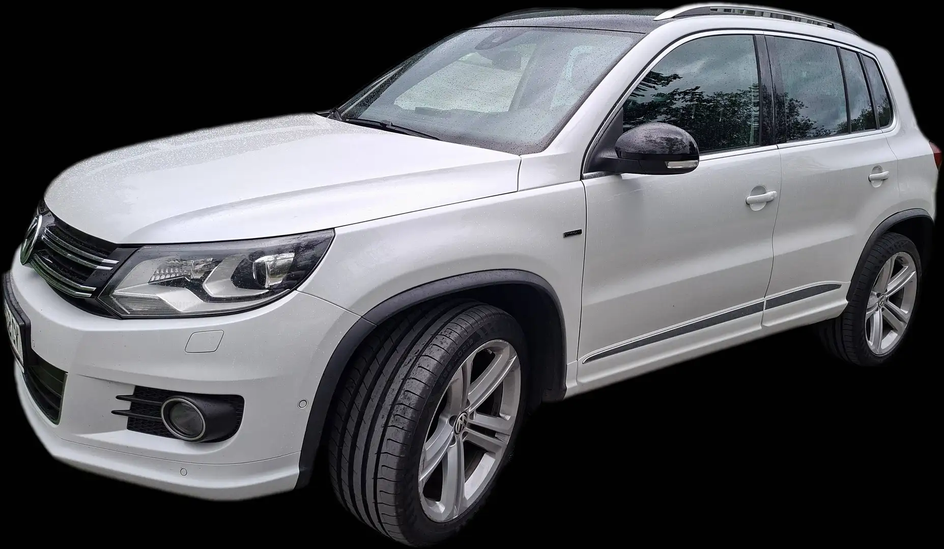 Volkswagen Tiguan Tiguan 2,0 TDI BMT 4Motion Sport DSG Sport Weiß - 1