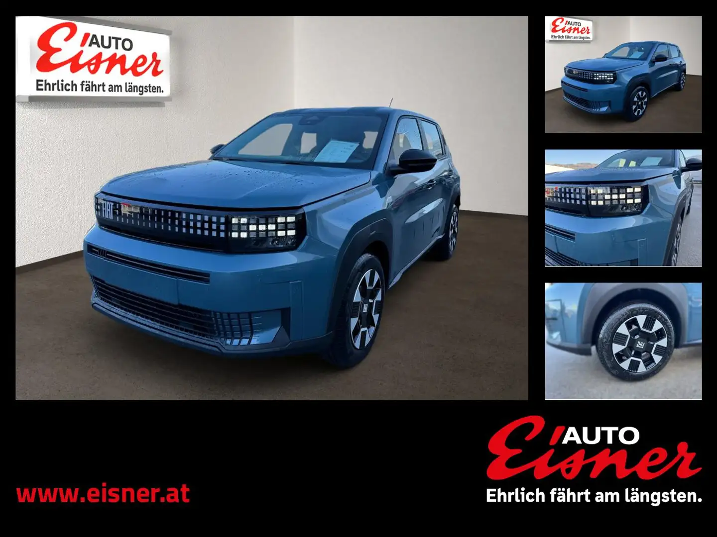 Fiat Grande Panda EDCT ICON HYBRID Blauw - 1