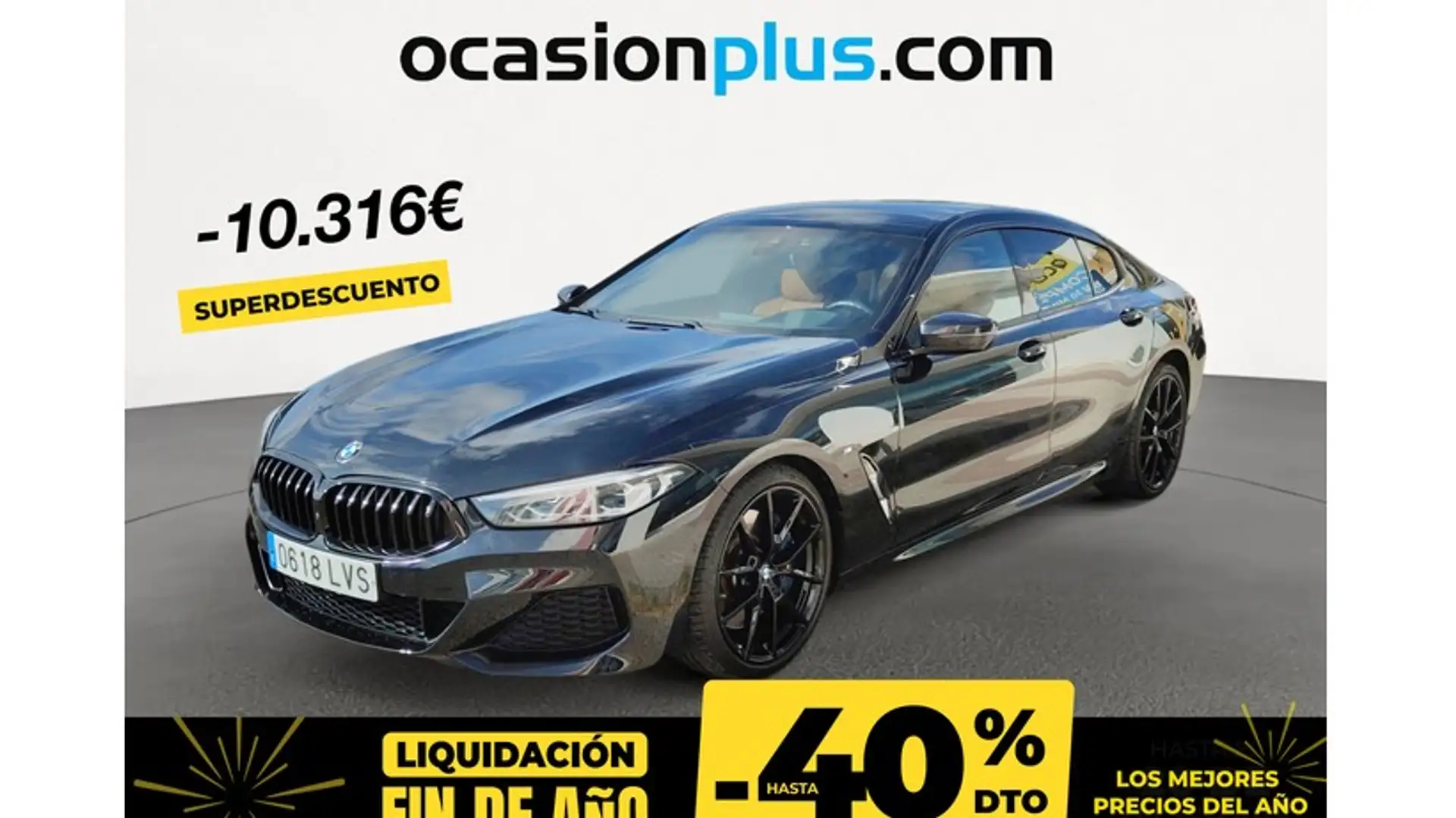 BMW 840 840d Gran Coupé xDrive Noir - 1