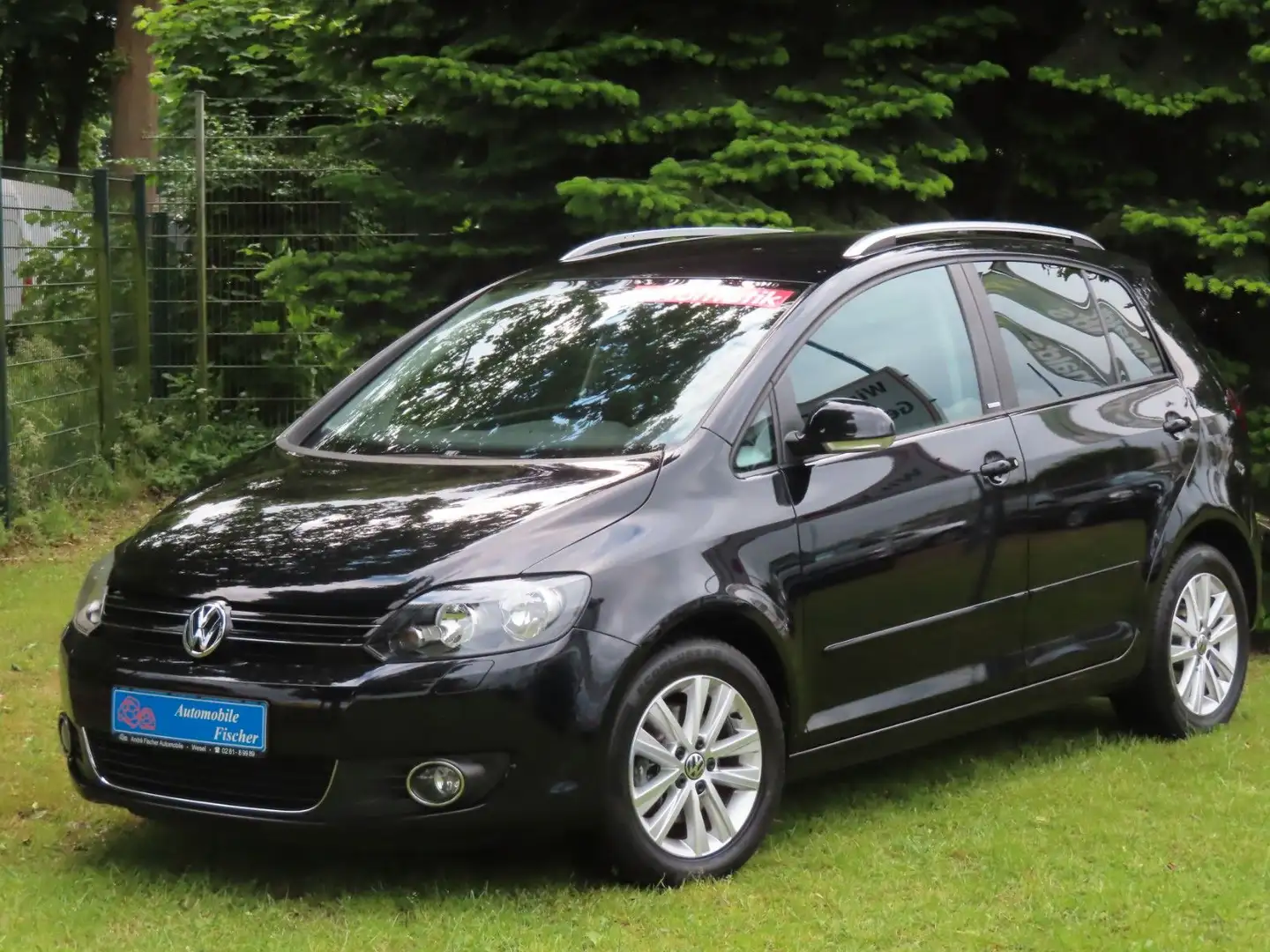 Volkswagen Golf Plus 1,4 Style 1. Hand -schwarz-von Rentner Noir - 1