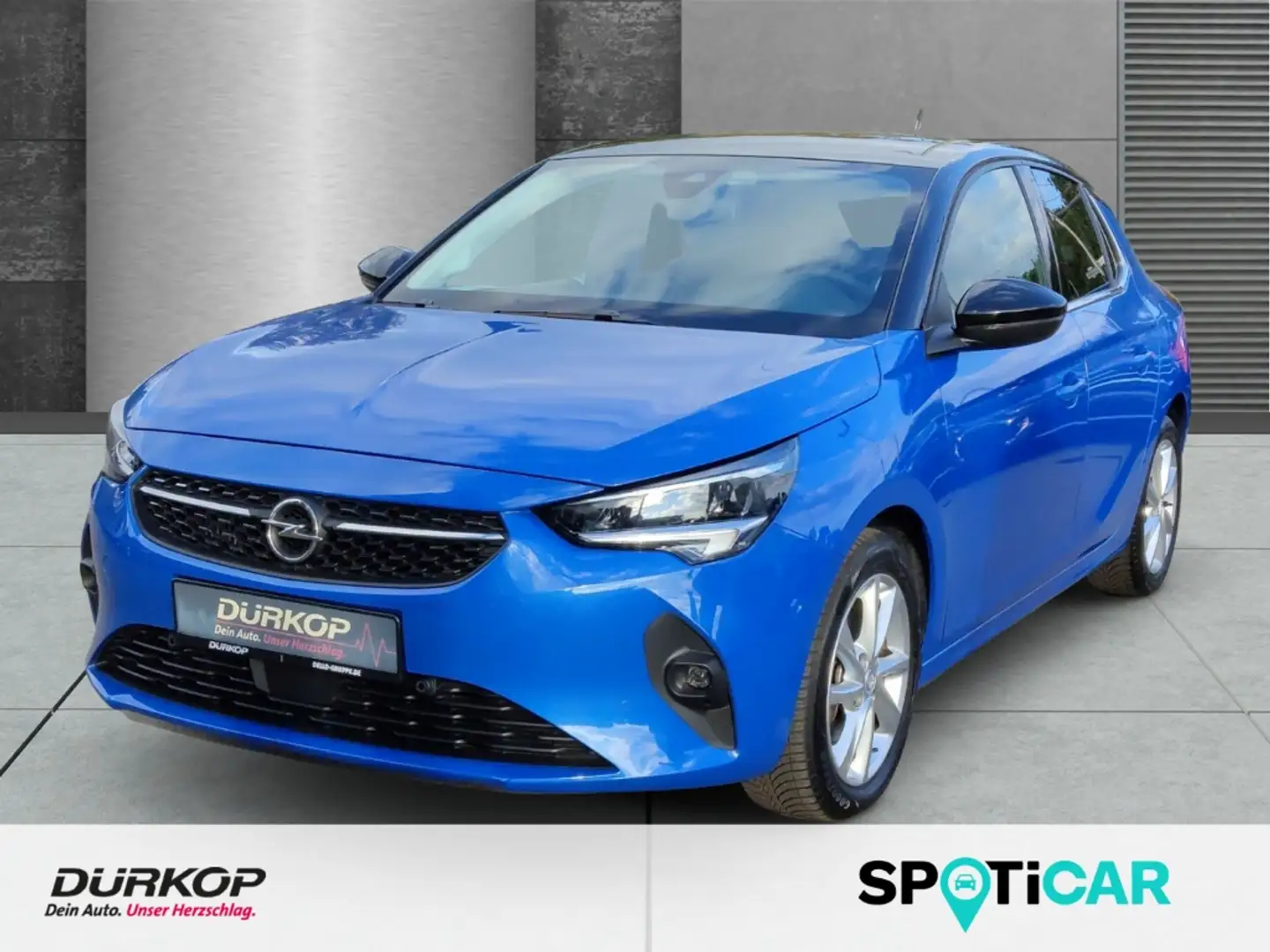 Opel Corsa 1.2 T ELEGANCE 8-AT LED Klimaautom CarPlay DAB SHZ Bleu - 1