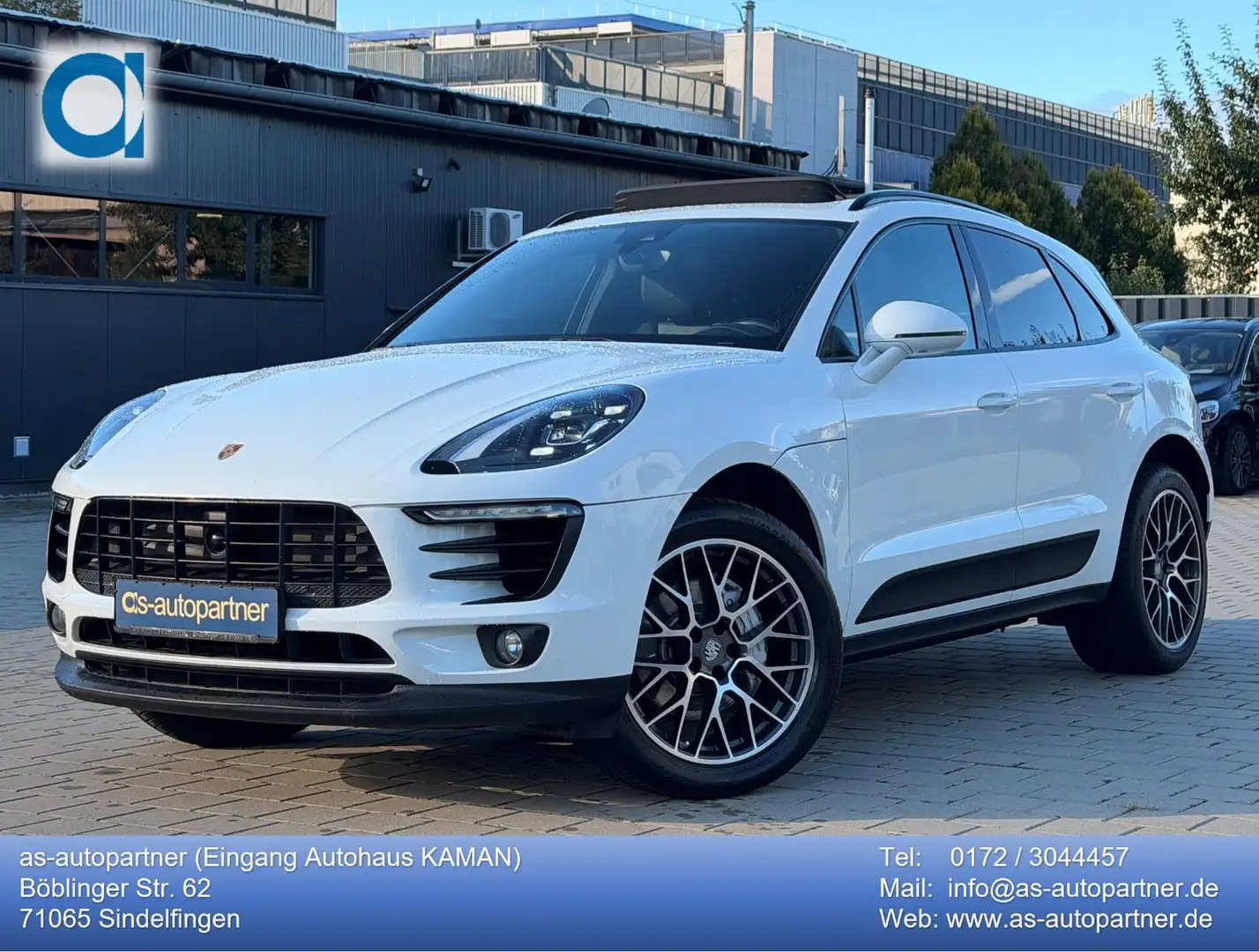 Porsche Macan S *SAGA-AHK-PANO-ACC-APPROVED 09/2026* Weiß - 1