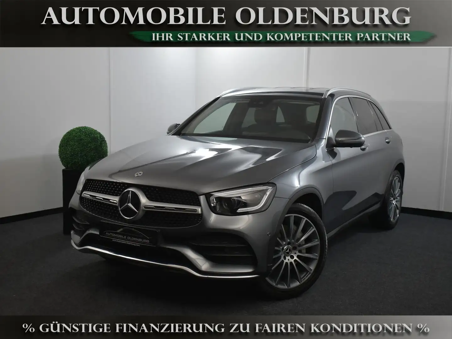 Mercedes-Benz GLC 220 d 4M AMG *Distro*Wide*360°*Sitzklima*DAB Gris - 1