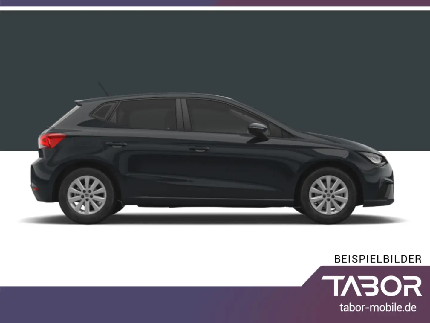 SEAT Ibiza 1.0 TSI 115 Style DSG SHZ PDC Temp LED Bleu - 2