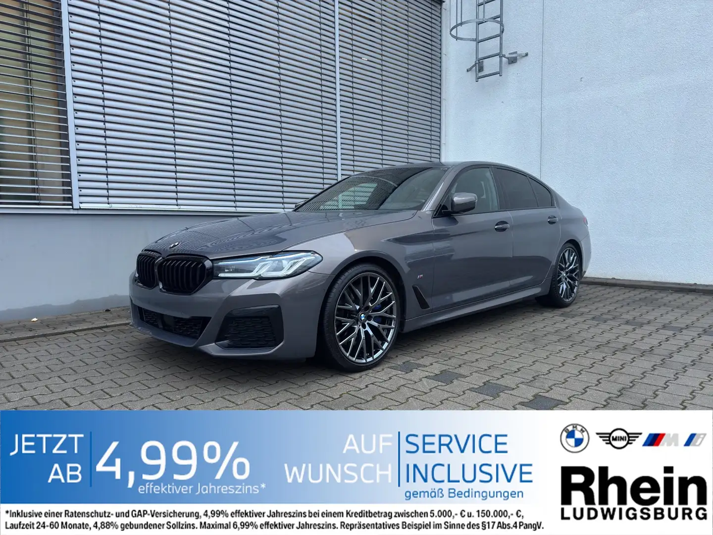 BMW M550 i xDrive Limousine Grau - 1