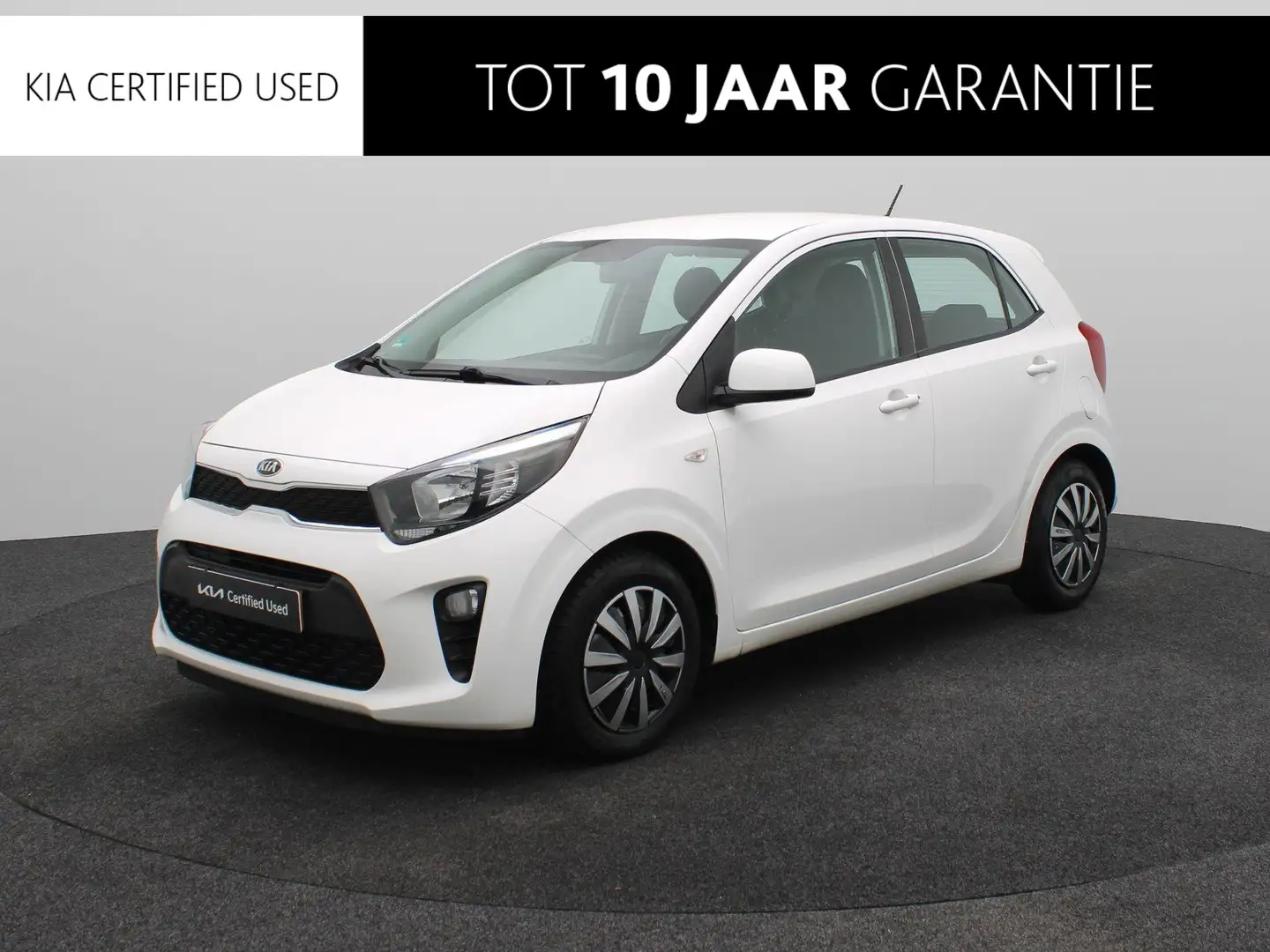 Kia Picanto 1.0 CVVT ComfortLine Airco | Centr. deurvergr. Inc Weiß - 1
