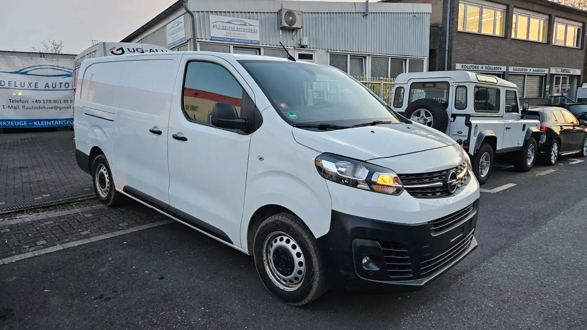 Opel Vivaro Kasten Edition L3/KAM/KLIMA/LEDER/SORTiMO Blanc - 1