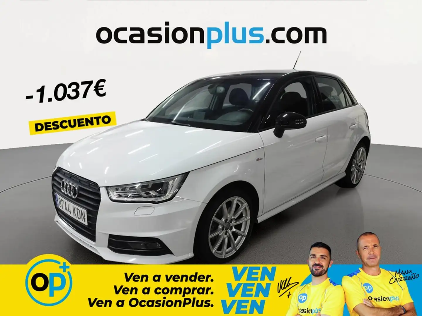 Audi A1 Sportback 1.6TDI Adrenalin Blanco - 1