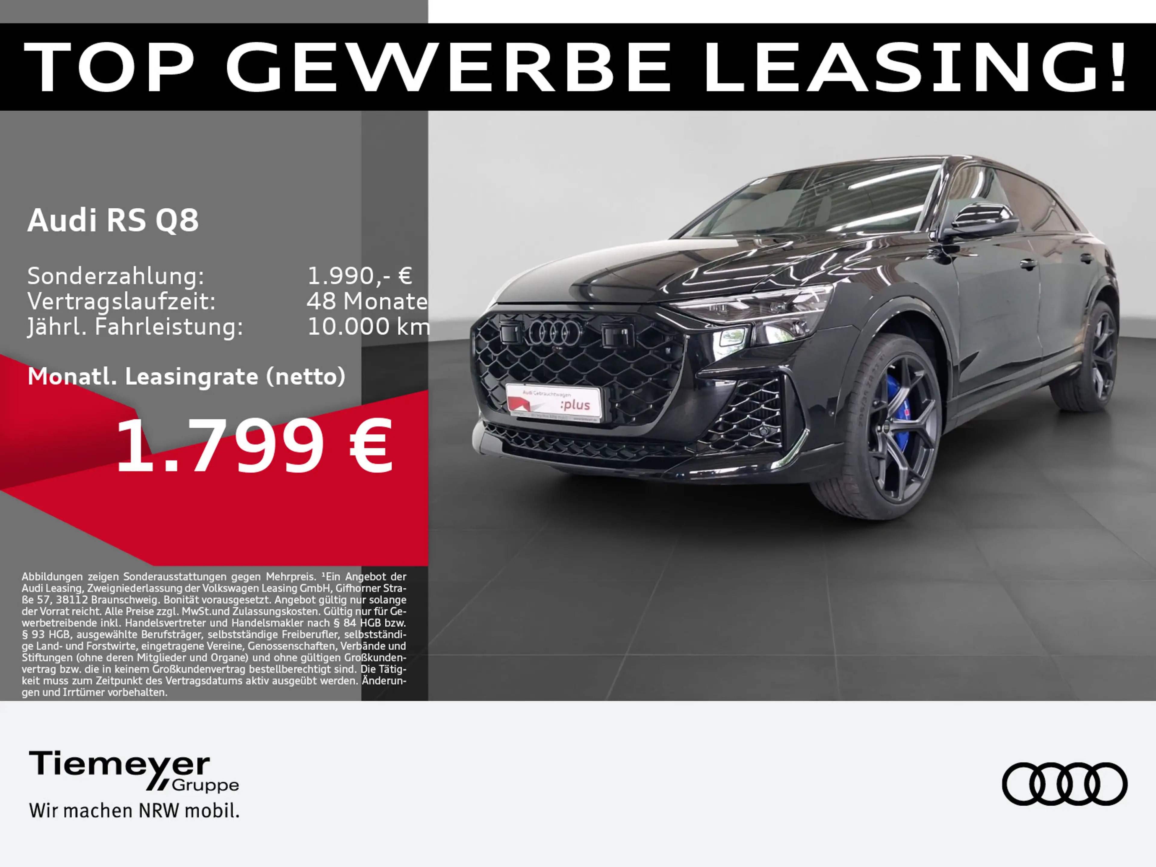 Audi RS Q8 RSQ8 TFSI Q PERFORMANCE OPS+ PANO KERAMIK LM23