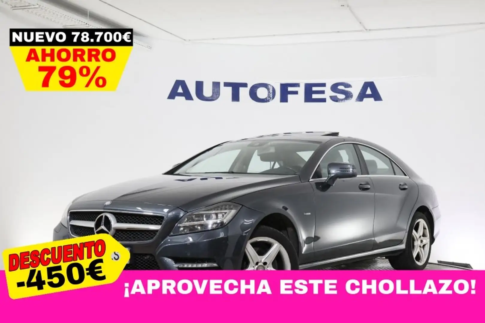 Mercedes-Benz CLS CDI 265cv AMG LINE AUTO 4P # TECHO ELEC, NAVY, CUE - 1