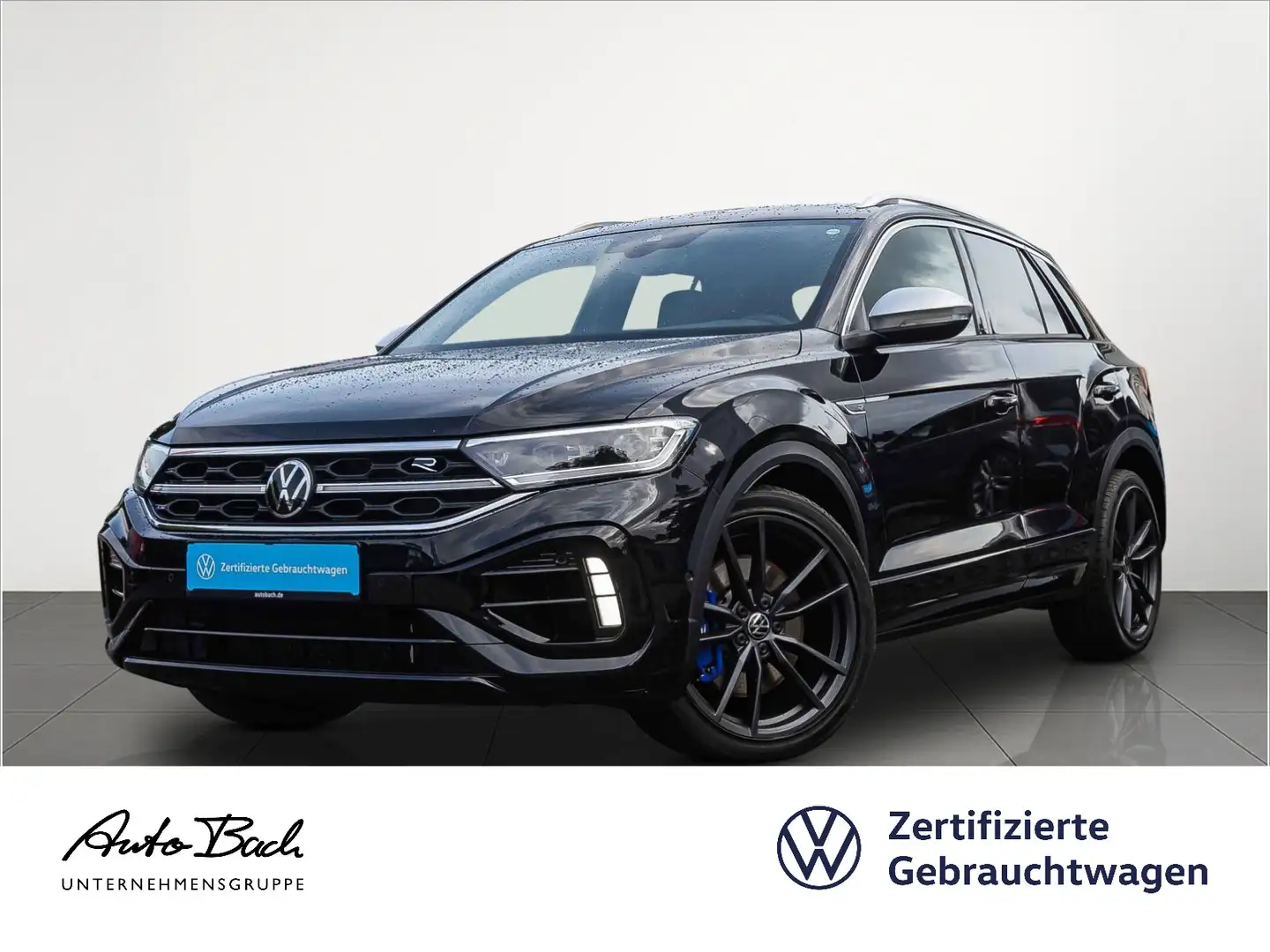 Volkswagen T-Roc R 2.0 TSI 4M DSG Navi LED Panorama ACC EPH Schwarz - 1