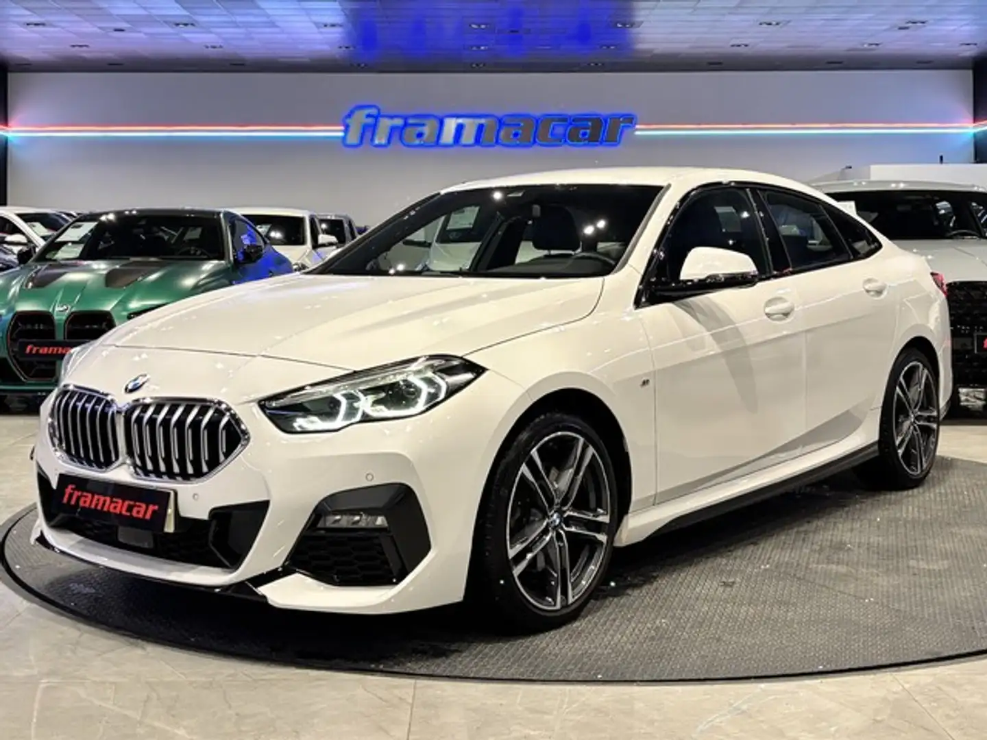 BMW 218 218iA Gran Coupé Blanc - 1
