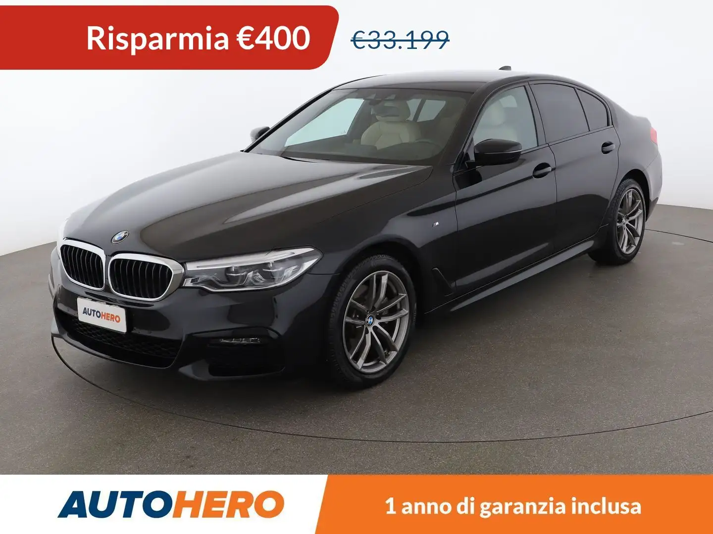 BMW 520 520d Msport  Touring  xDrive  MHEV Černá - 1