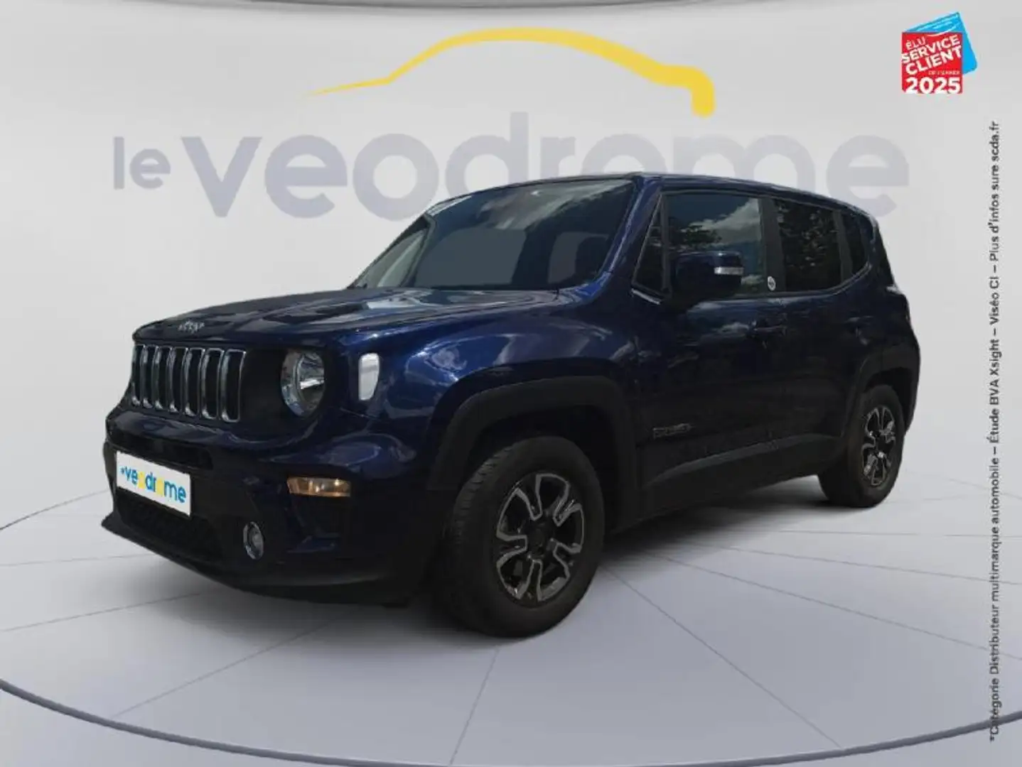Jeep Renegade 1.0 GSE T3 120ch Quicksilver Winter Edition MY20 Radar Ar Bleu - 1