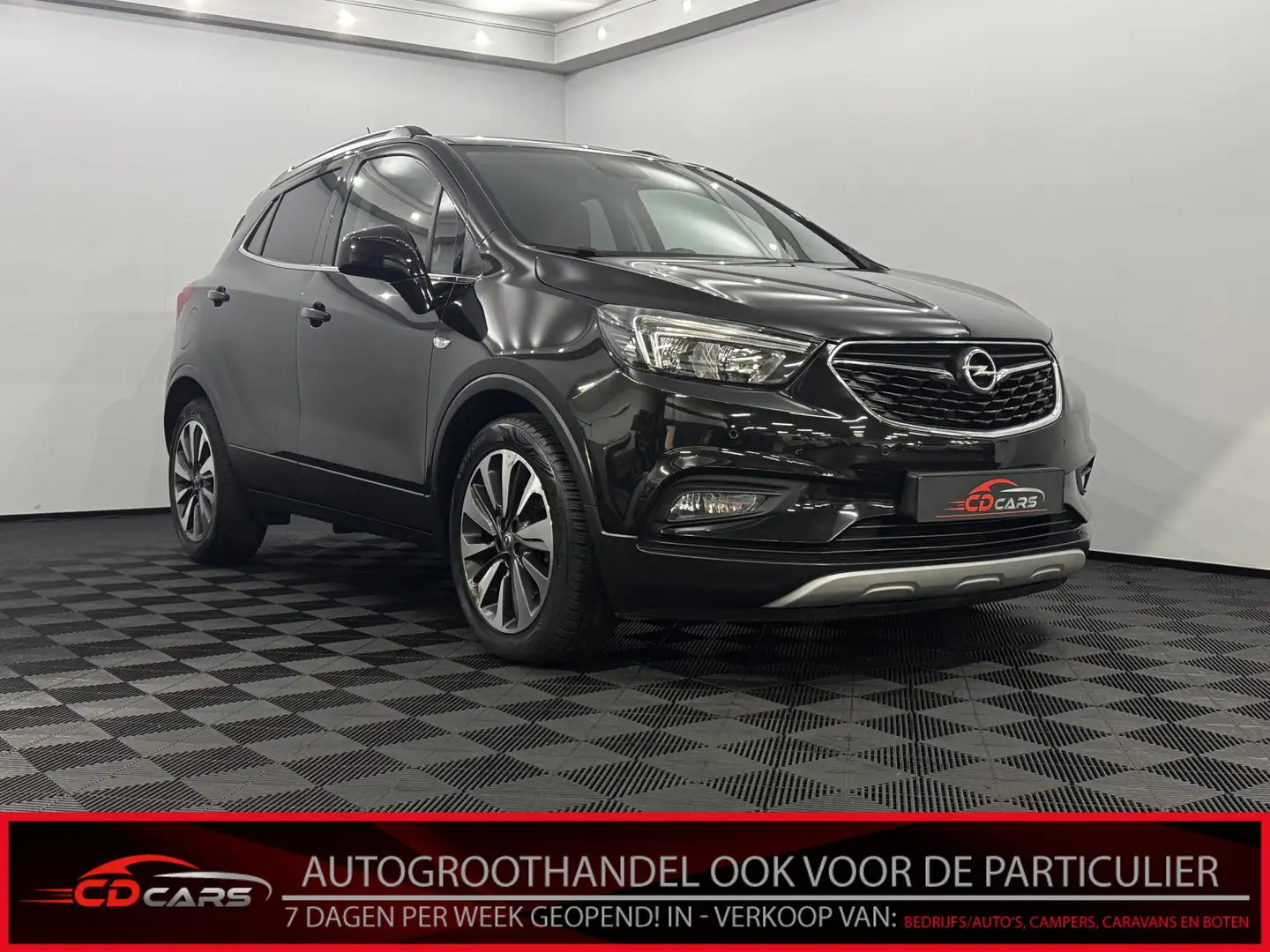 Opel Mokka X 1.4 Turbo Innovation Leder, Navi, Camera, Airco, W Negro - 1