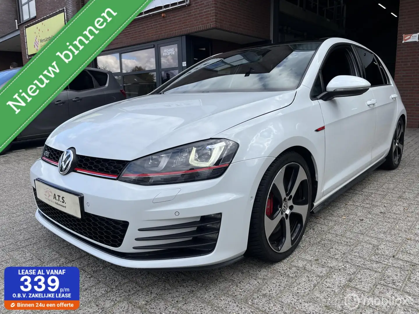 Volkswagen Golf GTI 2.0 TSI Performance NAVI*PANO-DAK*CRUISE* Wit - 1