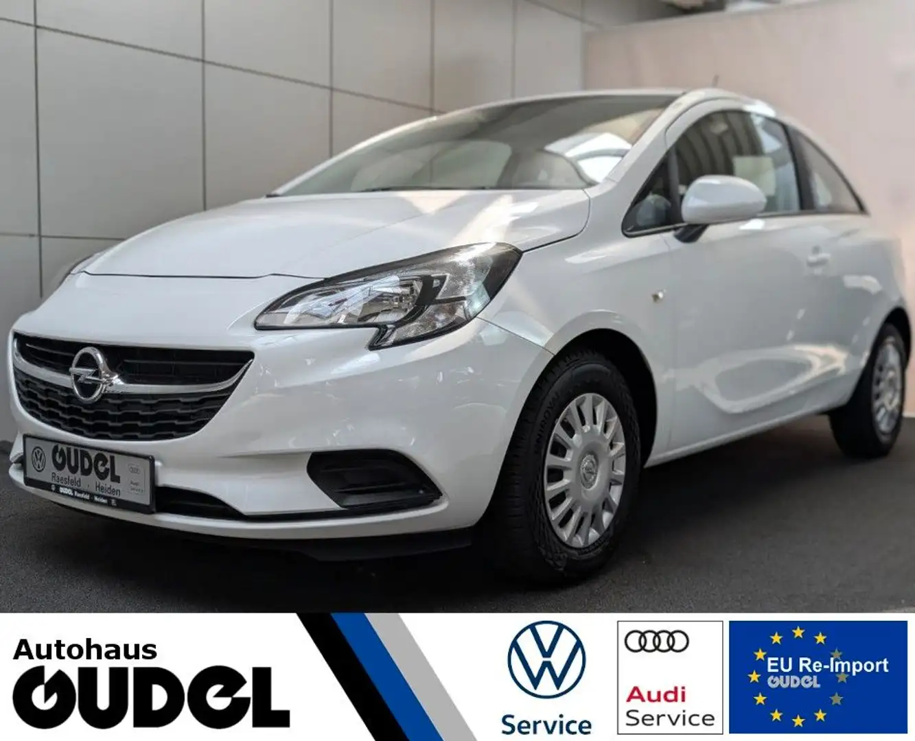 Opel Corsa E 1.2 Selection VK nur an Gewerbe ! Bianco - 1