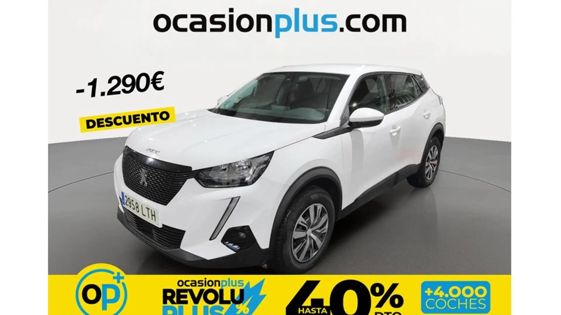 Peugeot 2008 1.2 PureTech S&S Active 100 Weiß - 1