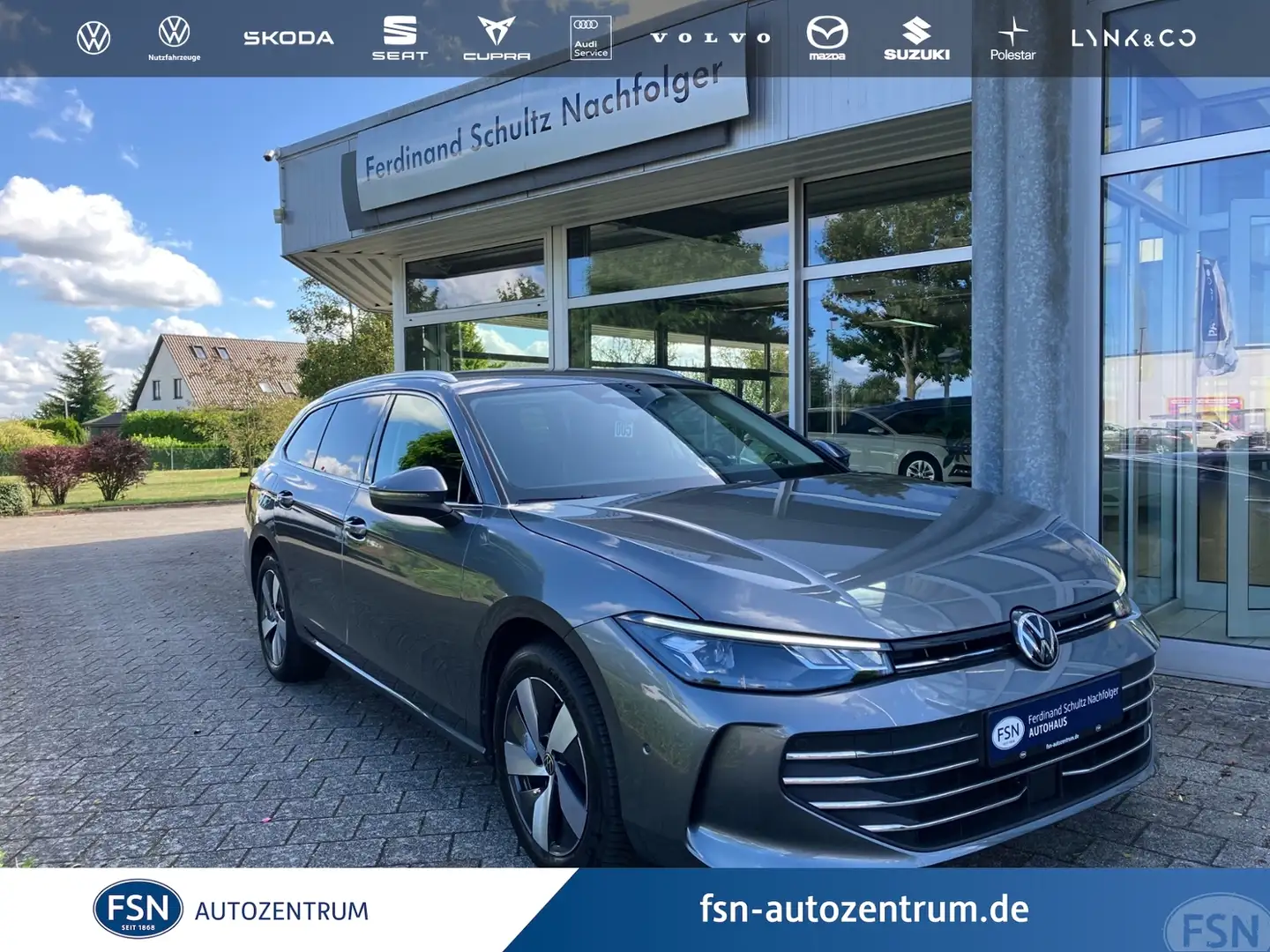 Volkswagen Passat Variant 2.0 TDI Business AHK NAVI AREA PROMAX Grau - 1
