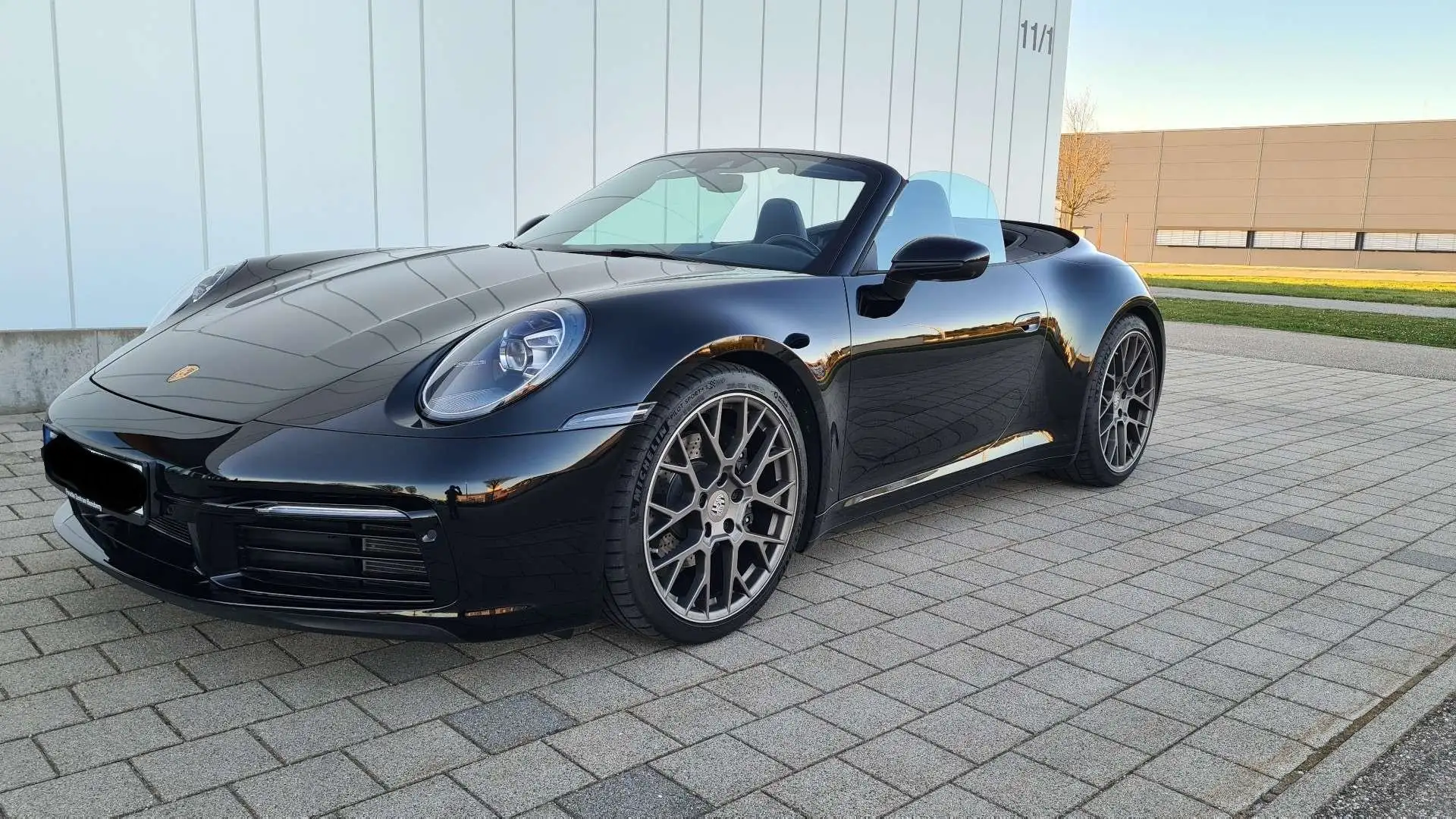 Porsche 992 Carrera Cabr."Black",MATRIX,SAGA,360°Spyder21" Schwarz - 2