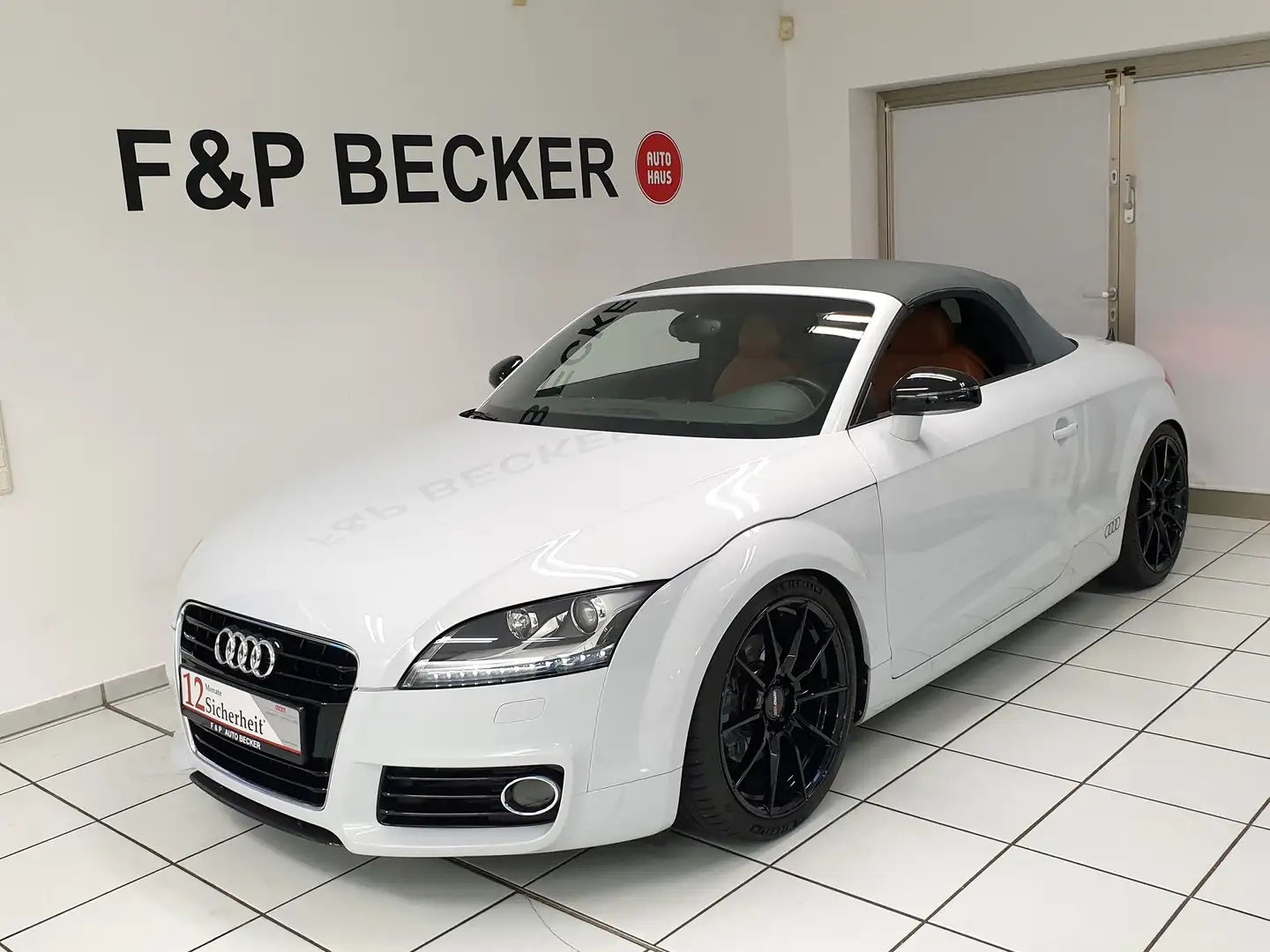 Audi TT TT Cabrio 2.0 TFSI 2.Hand Scheckheft Mokassin Blanc - 1