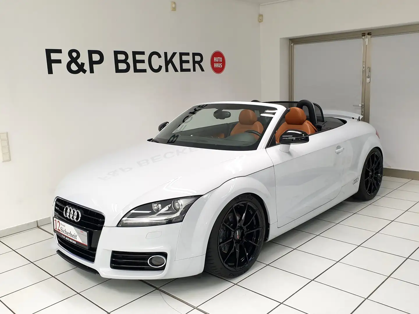 Audi TT TT Cabrio 2.0 TFSI 2.Hand Scheckheft Mokassin Blanc - 2