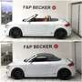 Audi TT TT Cabrio 2.0 TFSI 2.Hand Scheckheft Mokassin Blanc - thumbnail 14