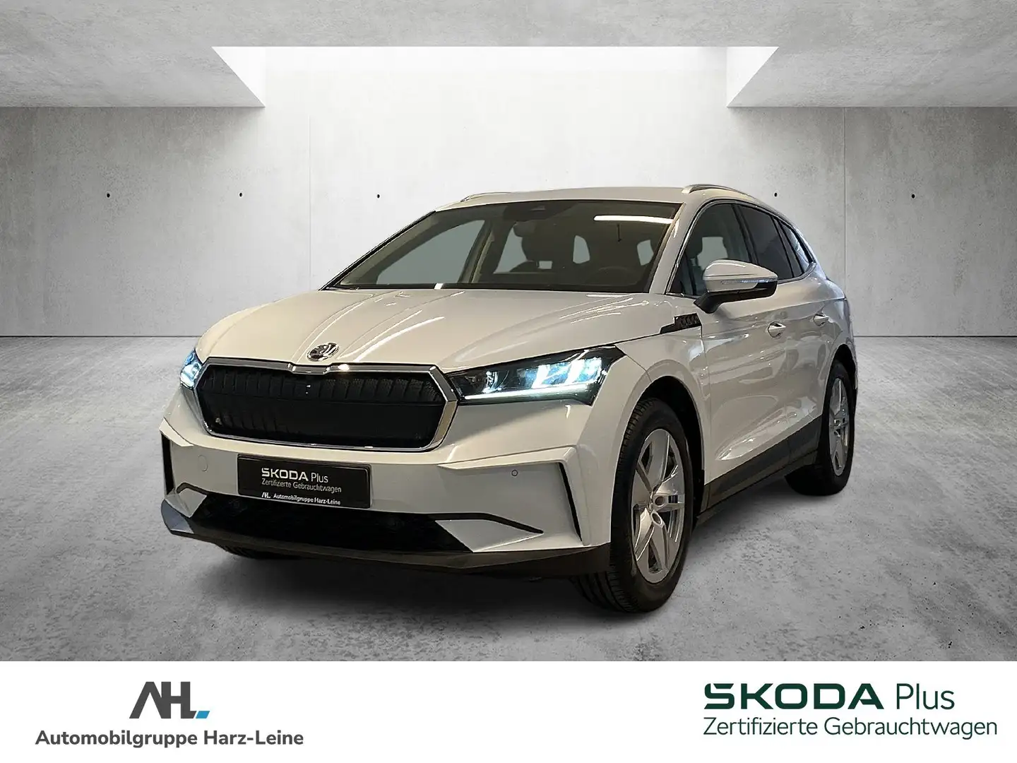 Skoda Enyaq iV 80 Loft Navi RFK LED DAB PDC Blanc - 1