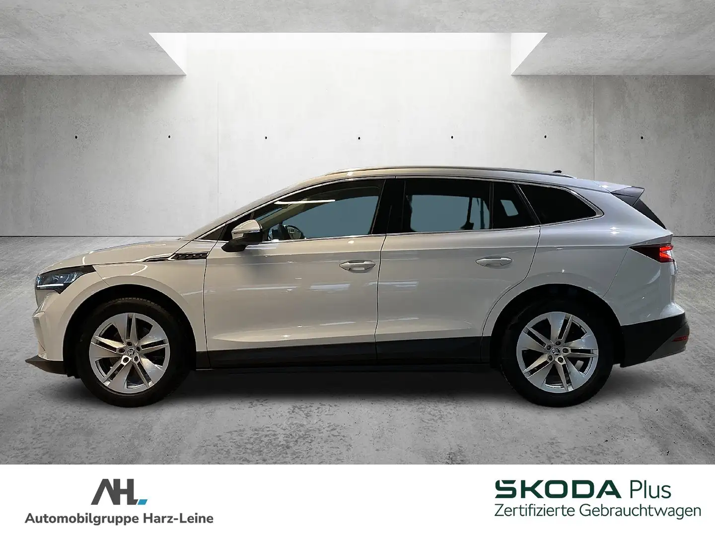 Skoda Enyaq iV 80 Loft Navi RFK LED DAB PDC Blanc - 2