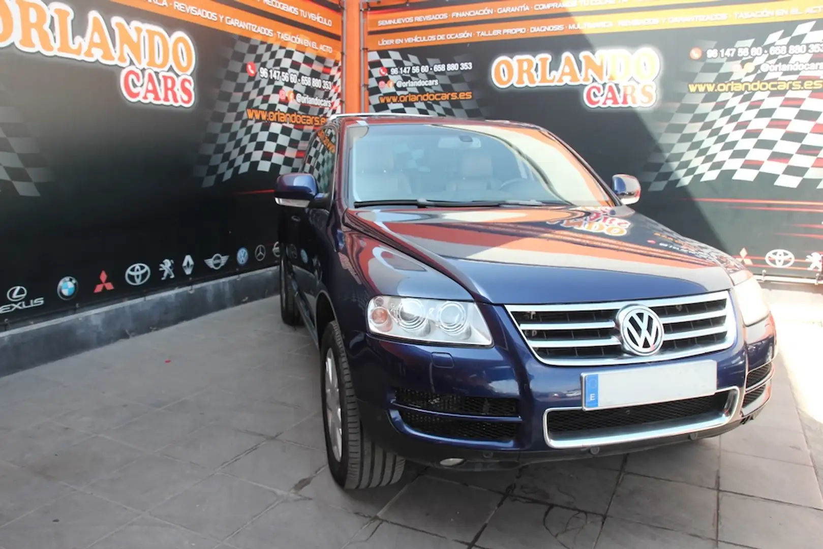 Volkswagen Touareg 5.0TDI V10 Tiptronic Azul - 1