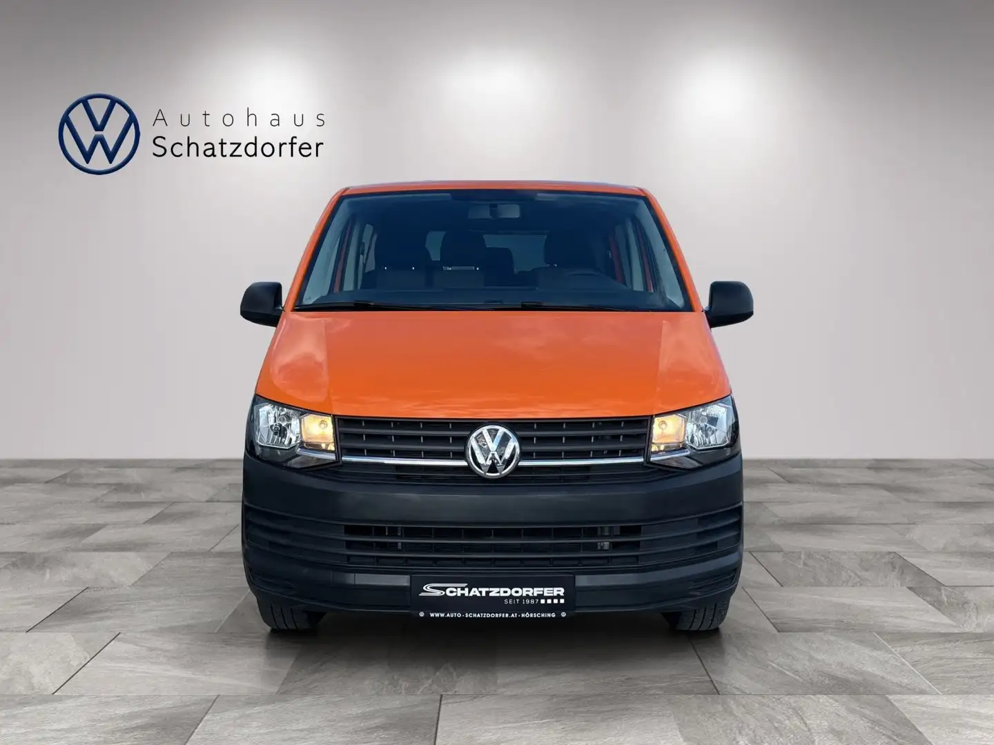 Volkswagen T6 Transporter VW Doka-T6 Kastenwagen LR TDI Orange - 2